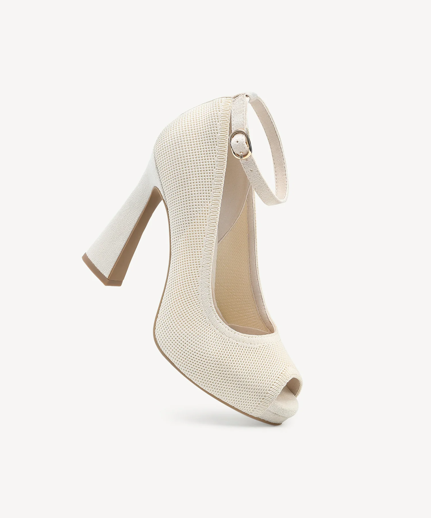PowerWalk Peep-toe Heeled Pump - Image 39