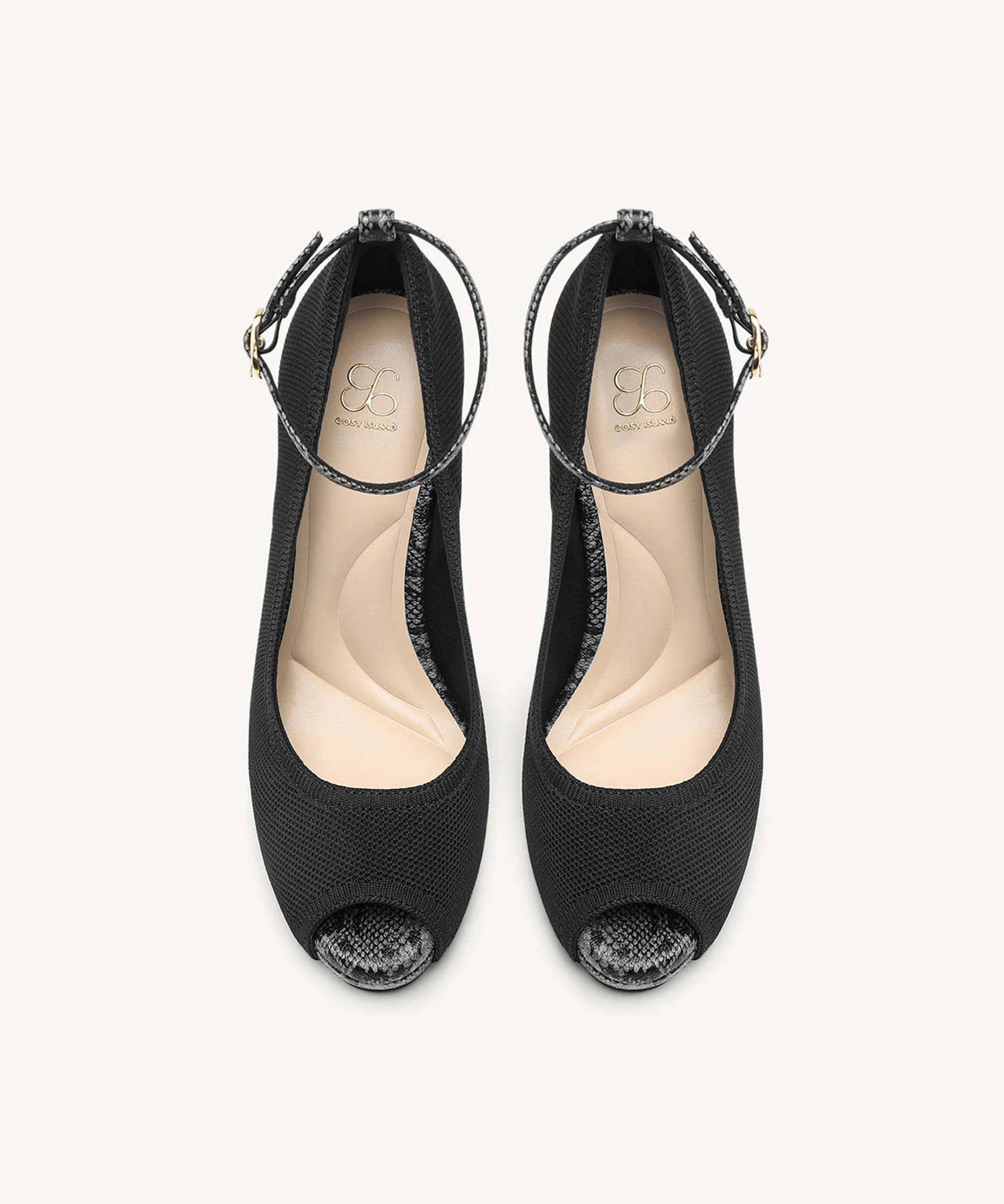 PowerWalk Peep-toe Heeled Pump - Image 32