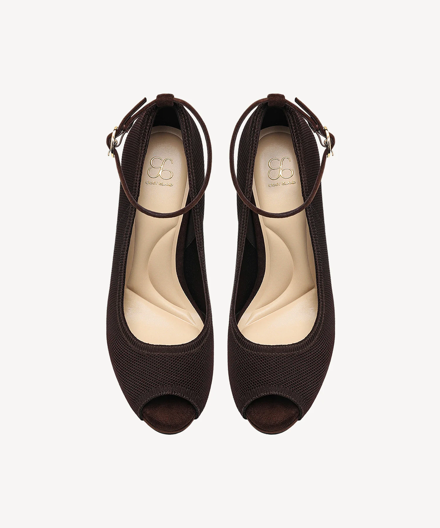 PowerWalk Peep-toe Heeled Pump - Image 44