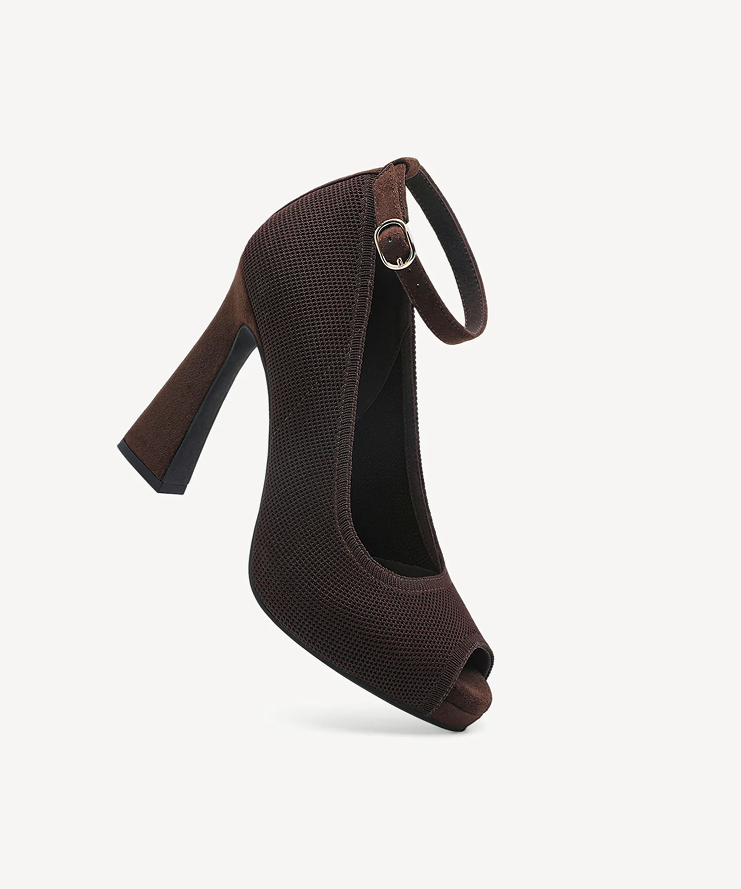 PowerWalk Peep-toe Heeled Pump - Image 45