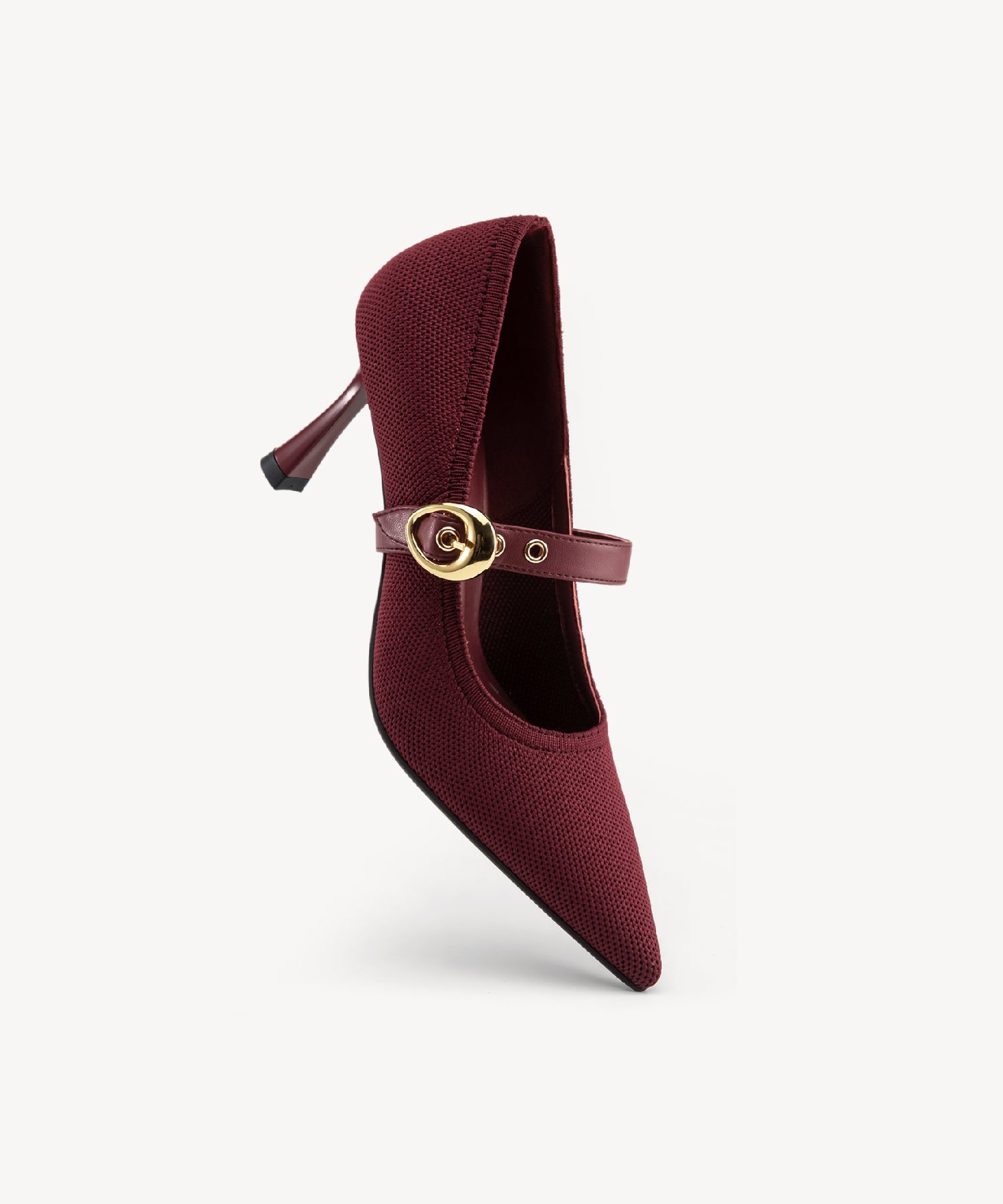 EternalPace Removable Strap Pointed Toe Heeled Pump - Image 15