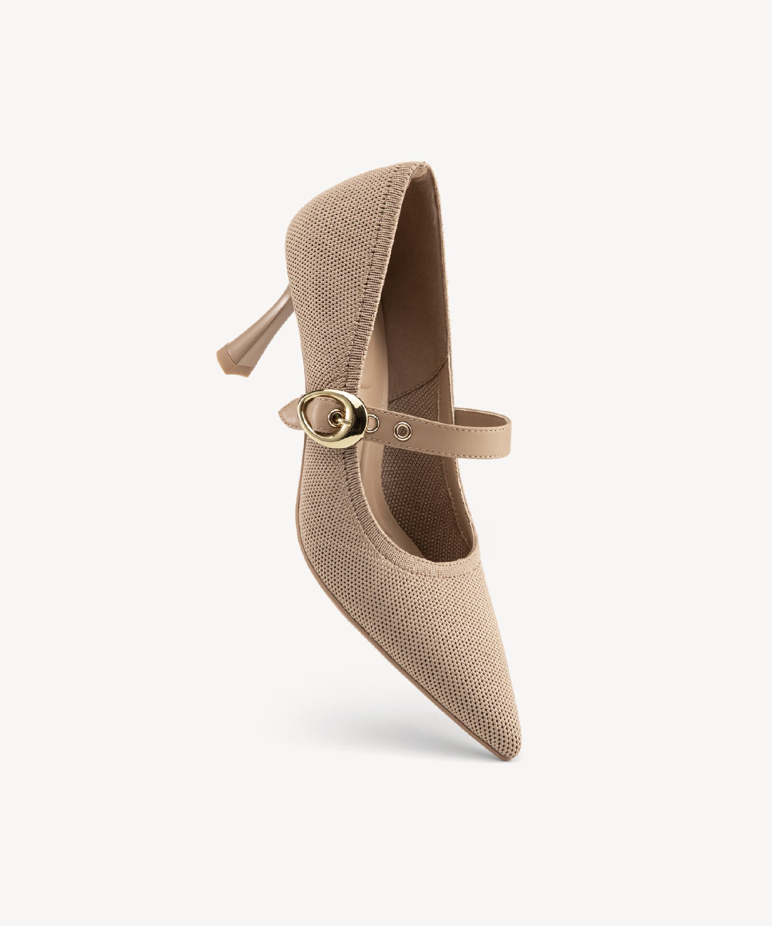 EternalPace Removable Strap Pointed Toe Heeled Pump - Image 9