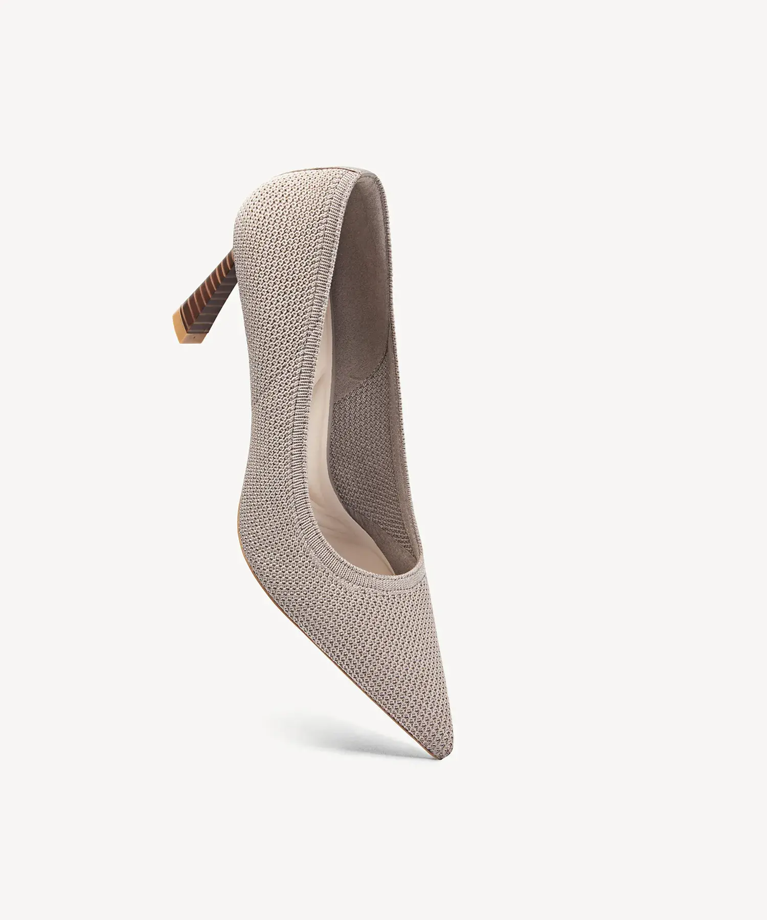 SerenKnit Pointed Toe Stiletto Heeled Pump - Image 15