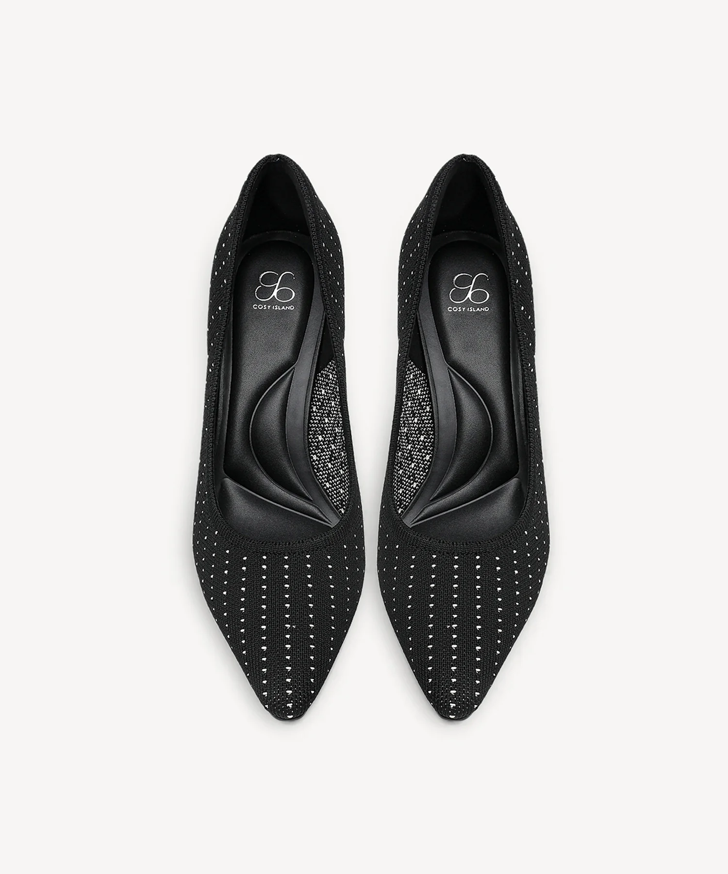 SerenTouch Pointed Toe Heeled Pump - Image 46