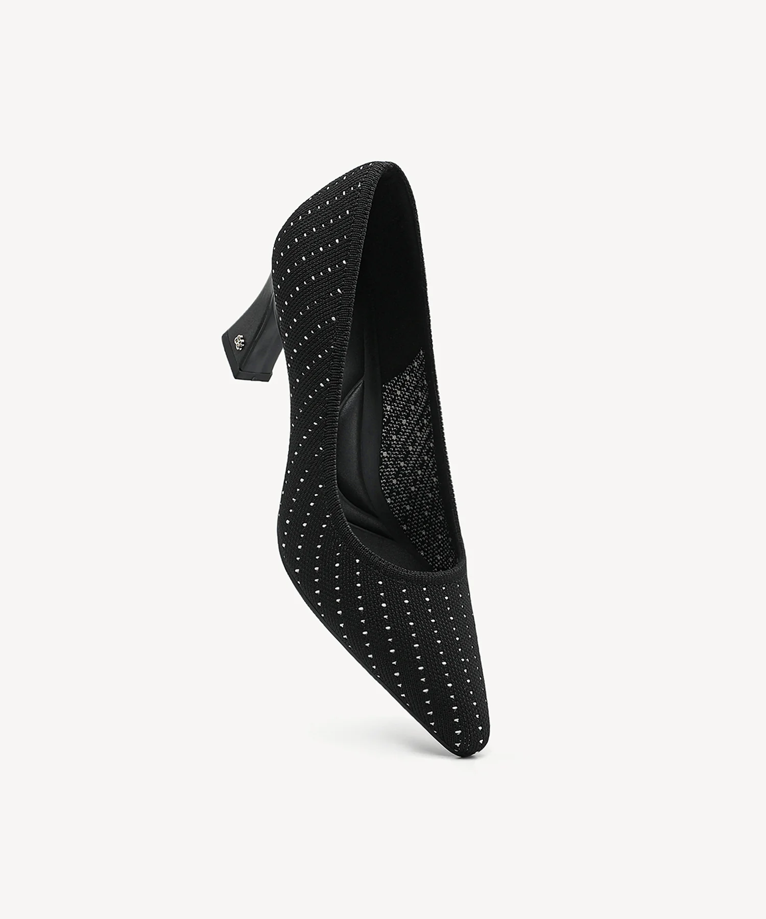 SerenTouch Pointed Toe Heeled Pump - Image 48