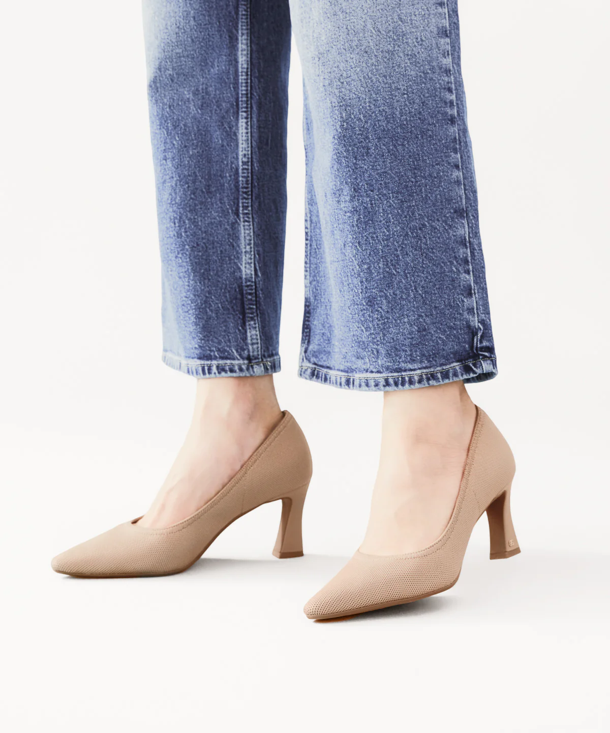 SerenTouch Pointed Toe Heeled Pump - Image 8