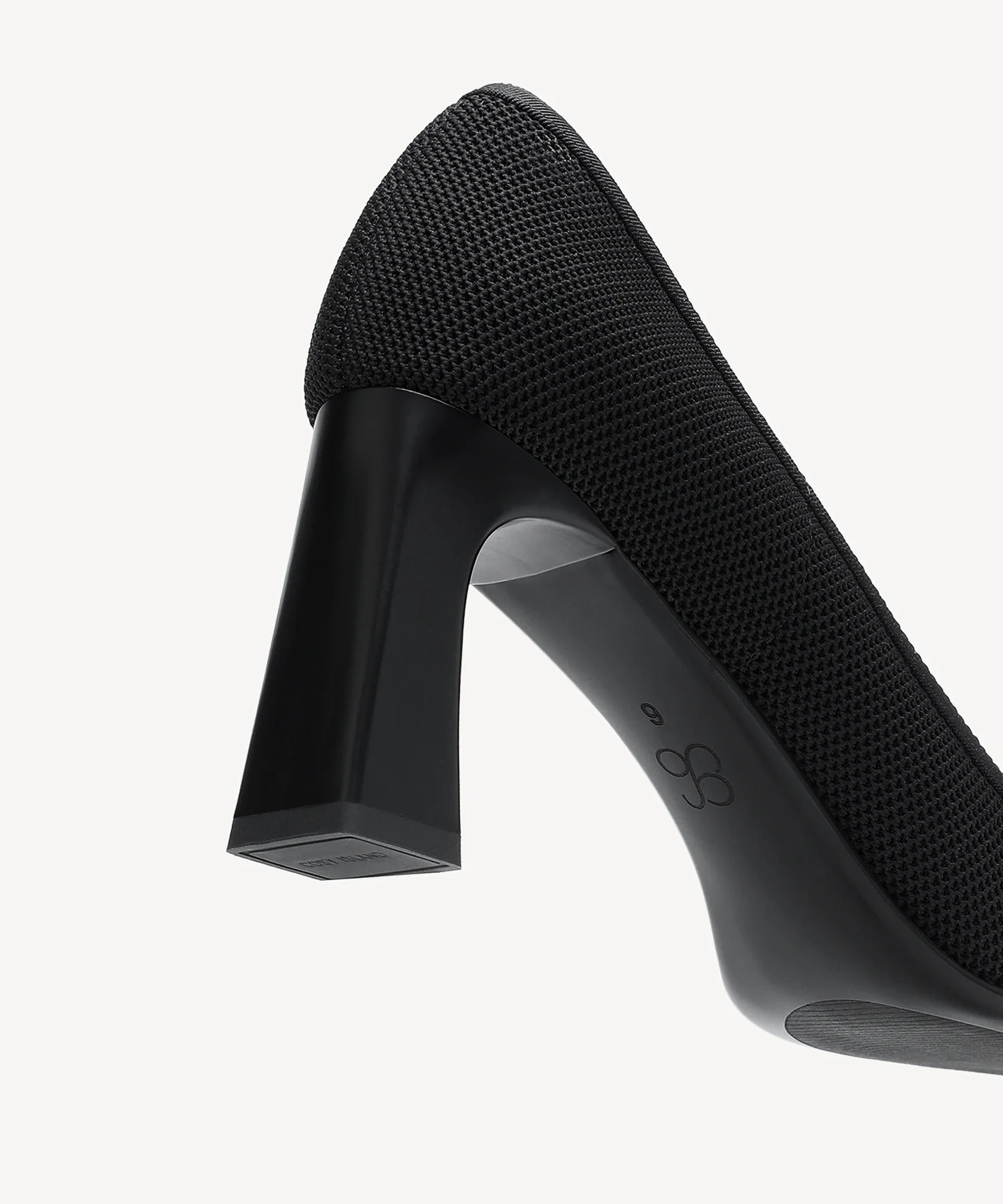 Signature Buckle Square Toe Heeled Pump - Image 24