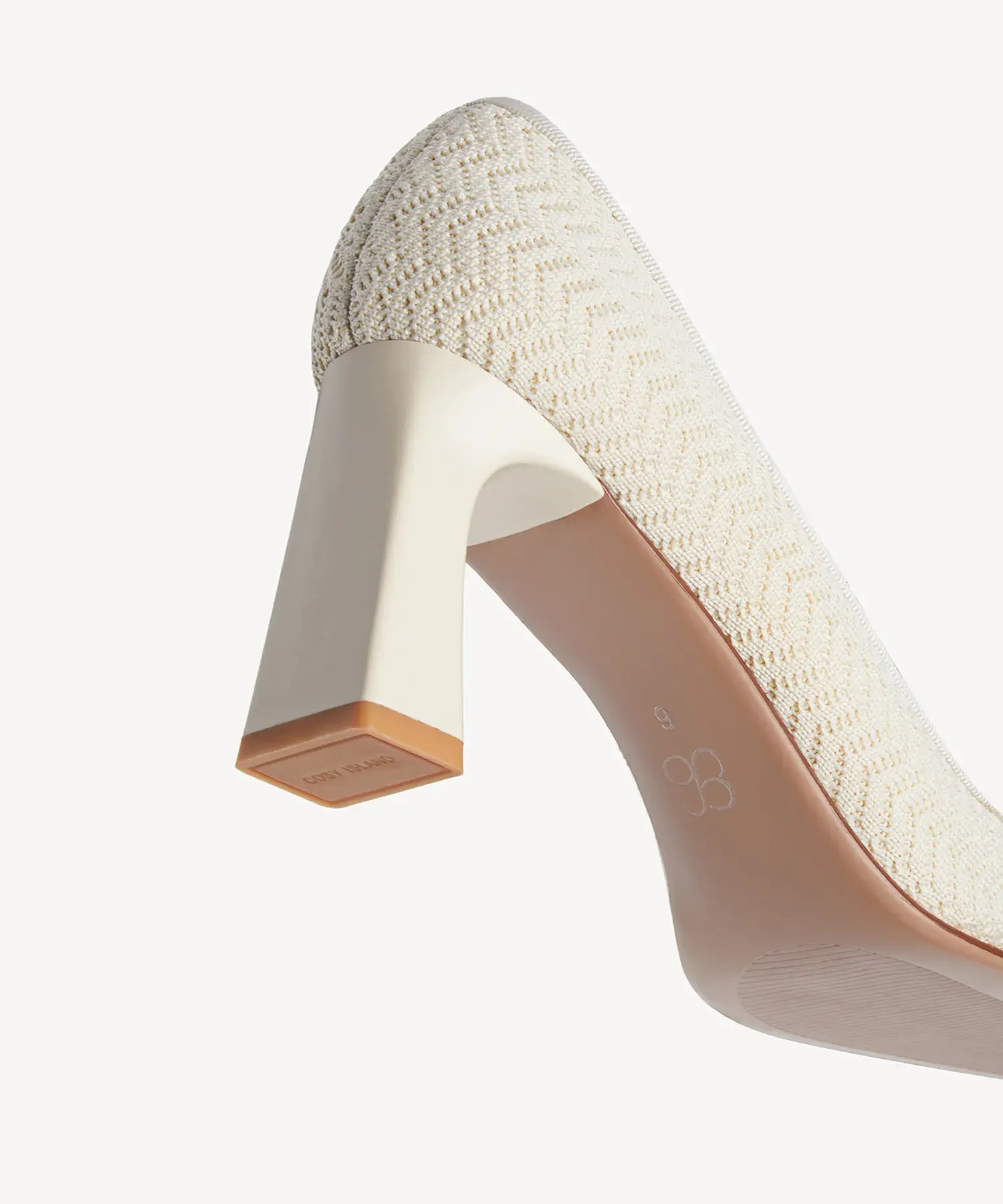 Signature Buckle Square Toe Heeled Pump - Image 17