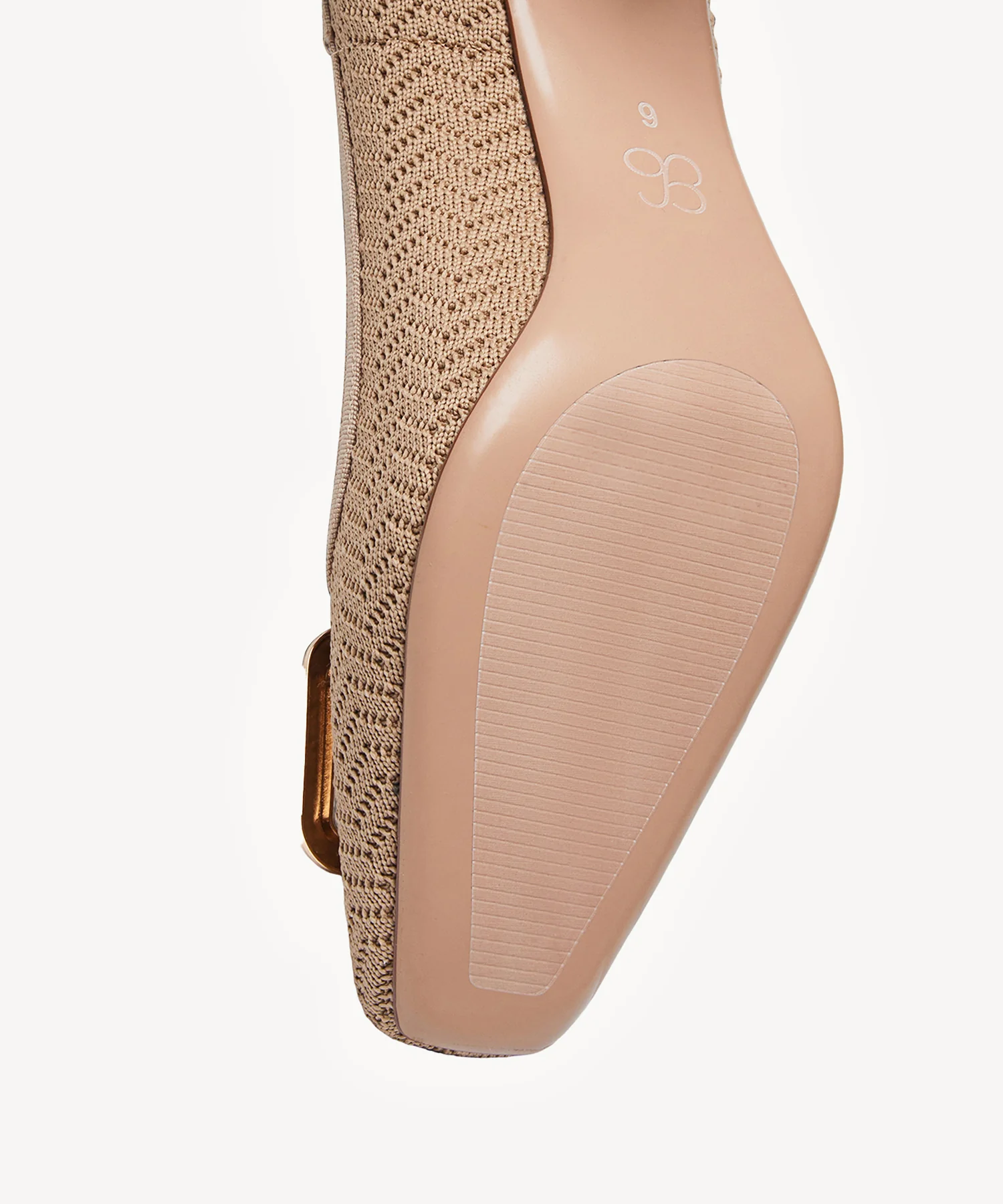 Signature Buckle Square Toe Heeled Slingback - Image 12