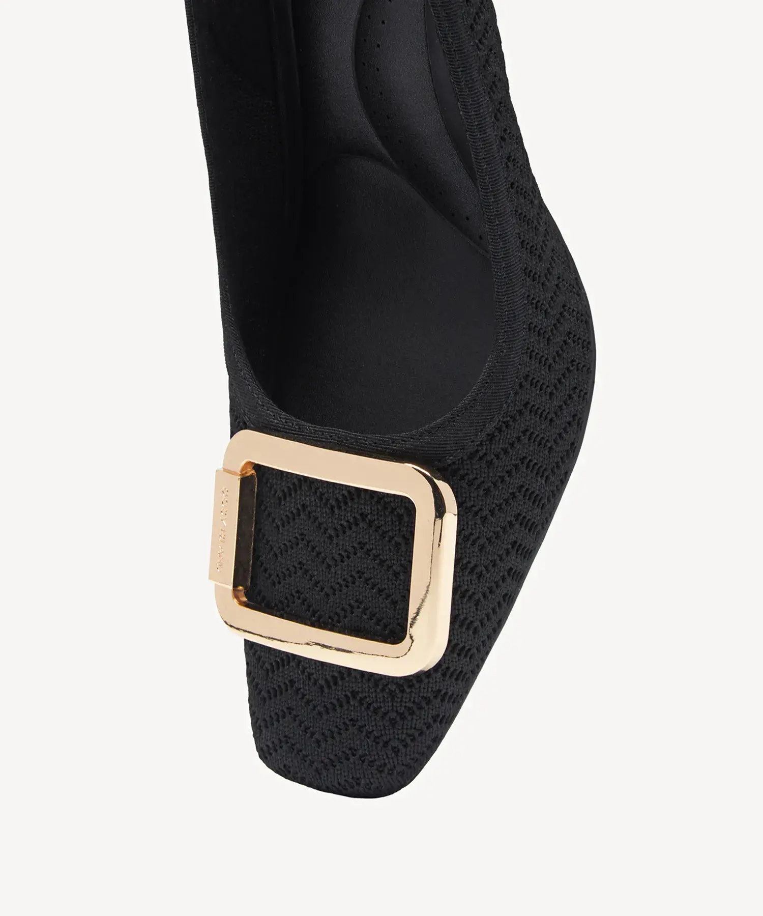 Signature Buckle Square Toe Heeled Slingback - Image 16