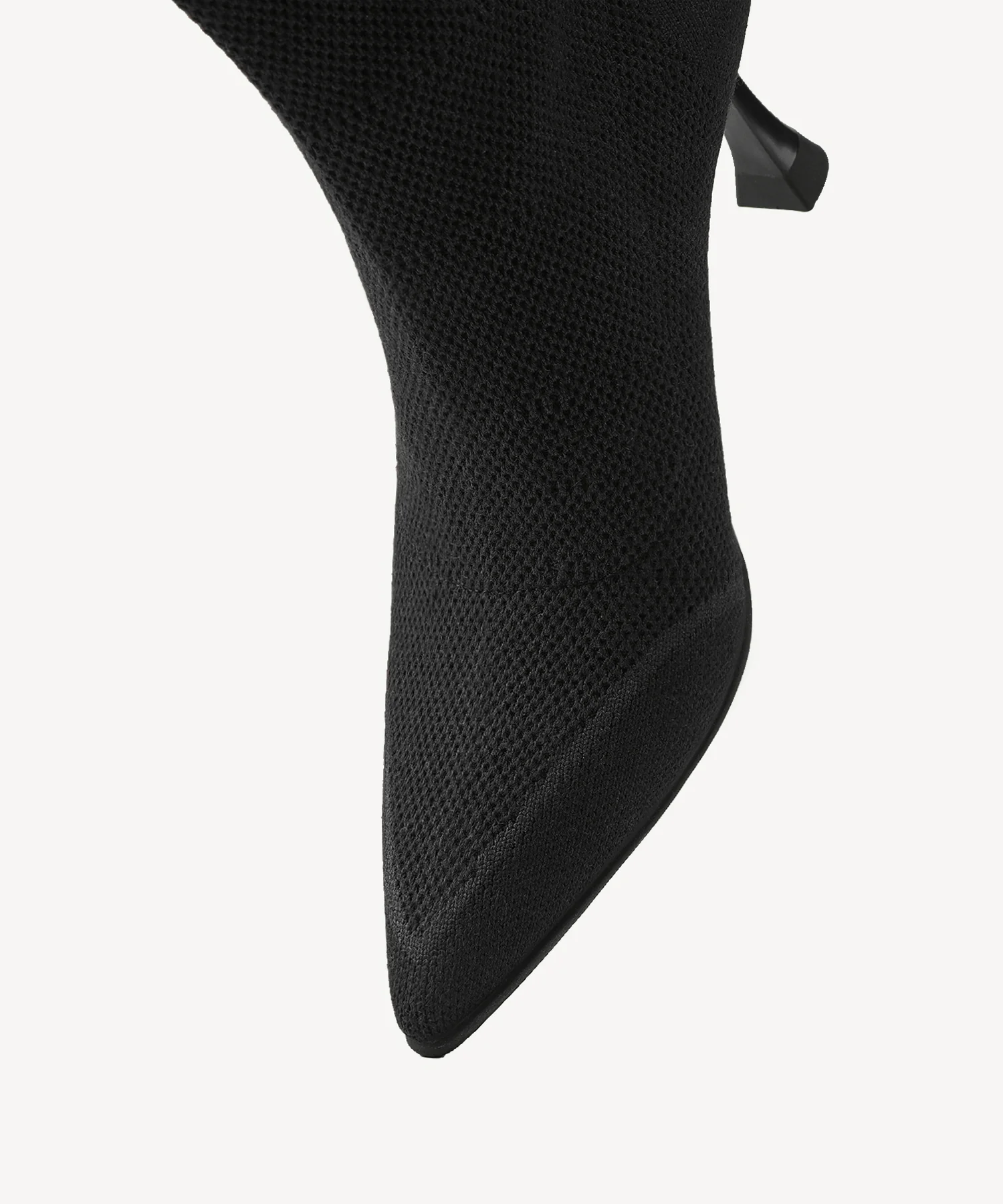 SoftBounce Pointed Toe Heeled Ankle Boot - Image 5