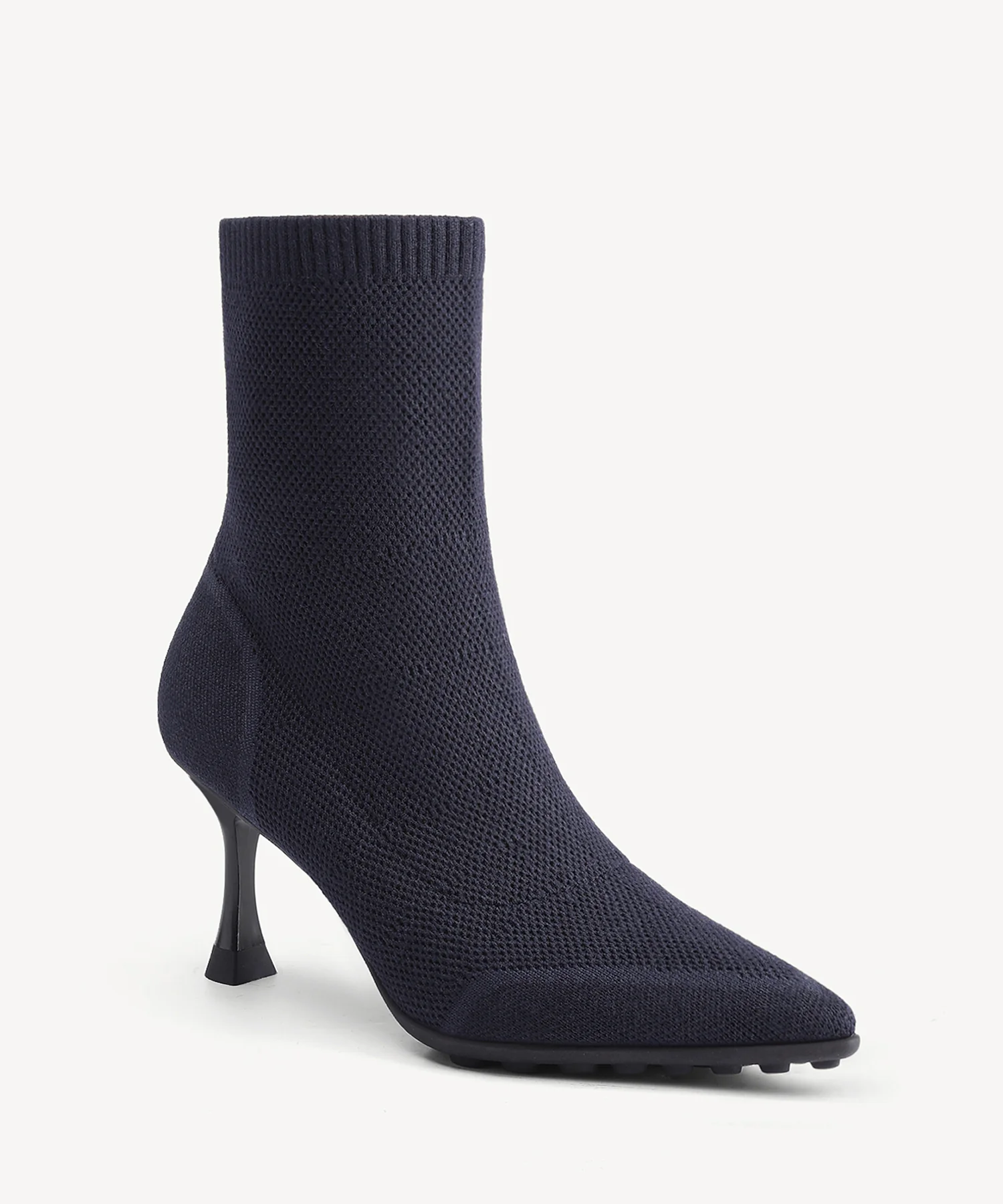 SoftBounce Pointed Toe Heeled Ankle Boot - Image 8
