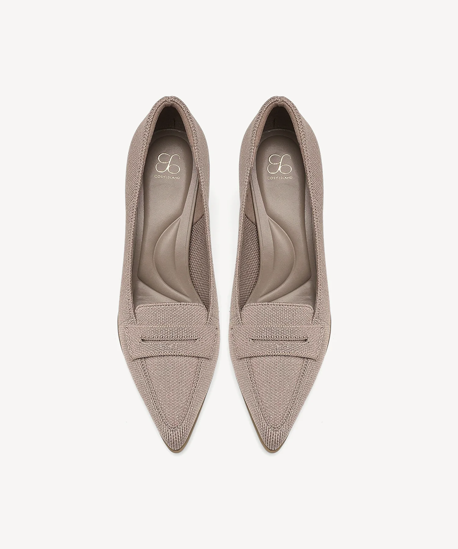 SoftBounce Pointed Toe Heeled Penny Pump - Image 2