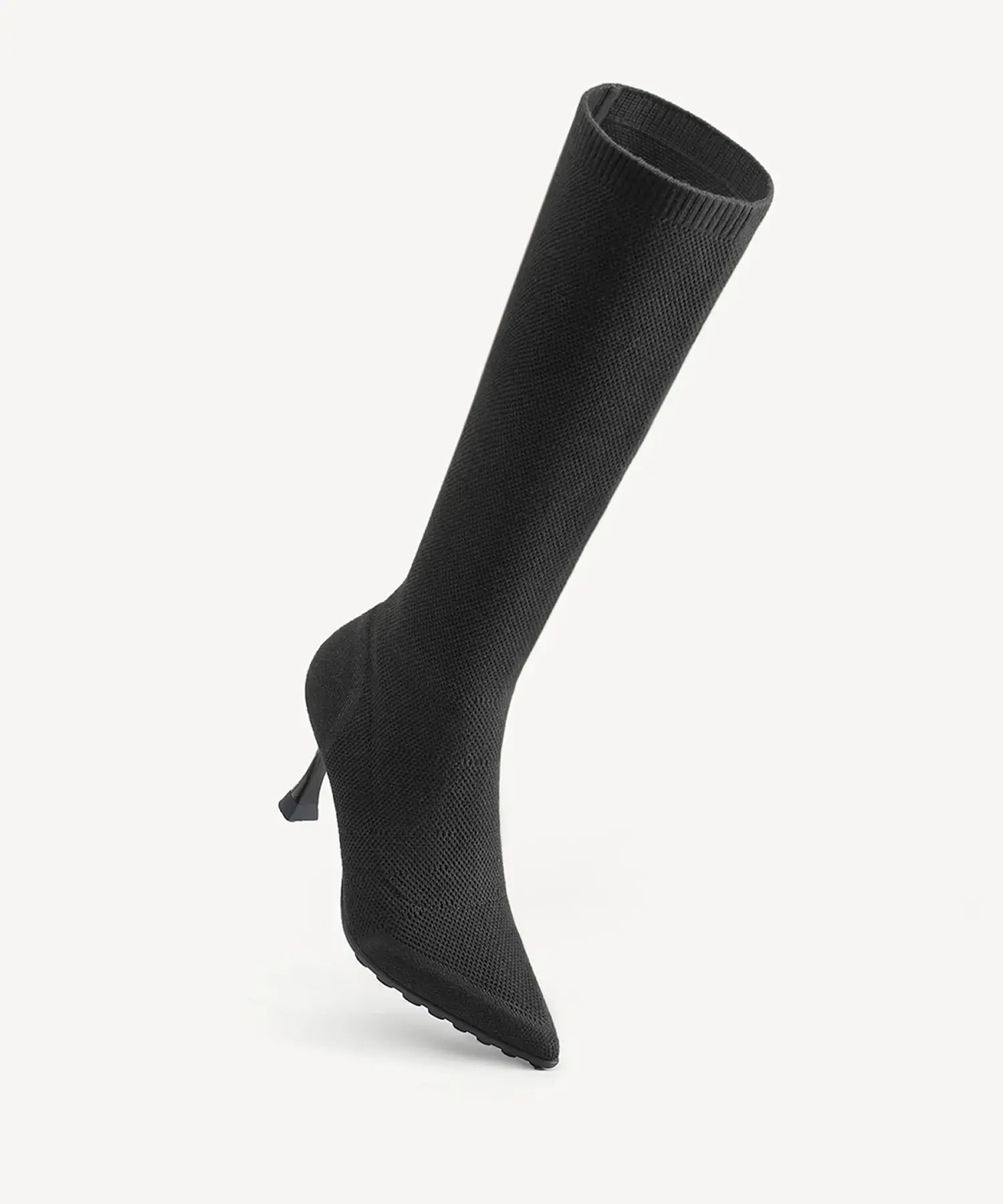 SoftBounce Pointed Toe Sock High Boot - Image 4