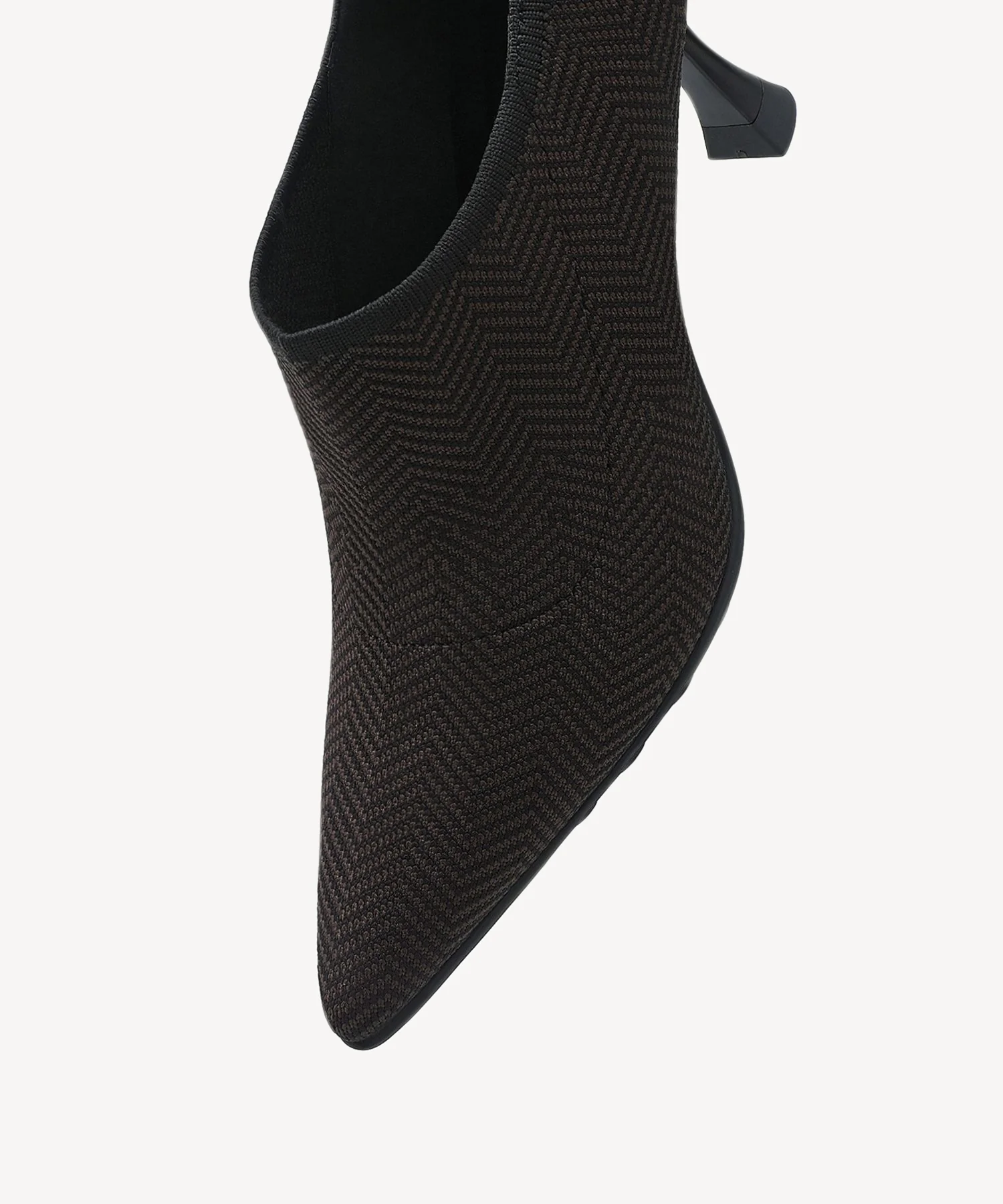 SoftBounce V-Knit Pointed Toe Stiletto Bootie - Image 12