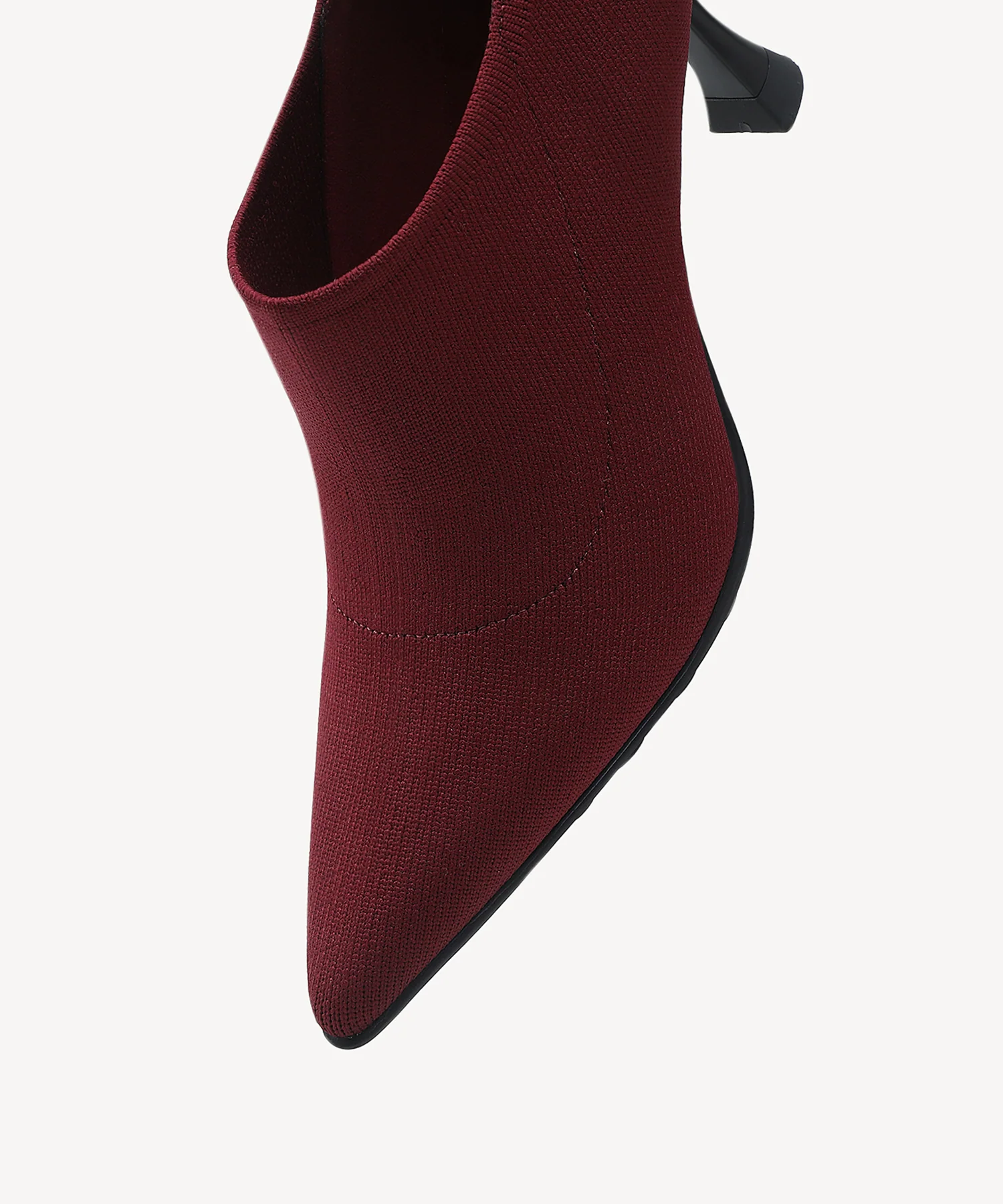 SoftBounce V-Knit Pointed Toe Stiletto Bootie - Image 19