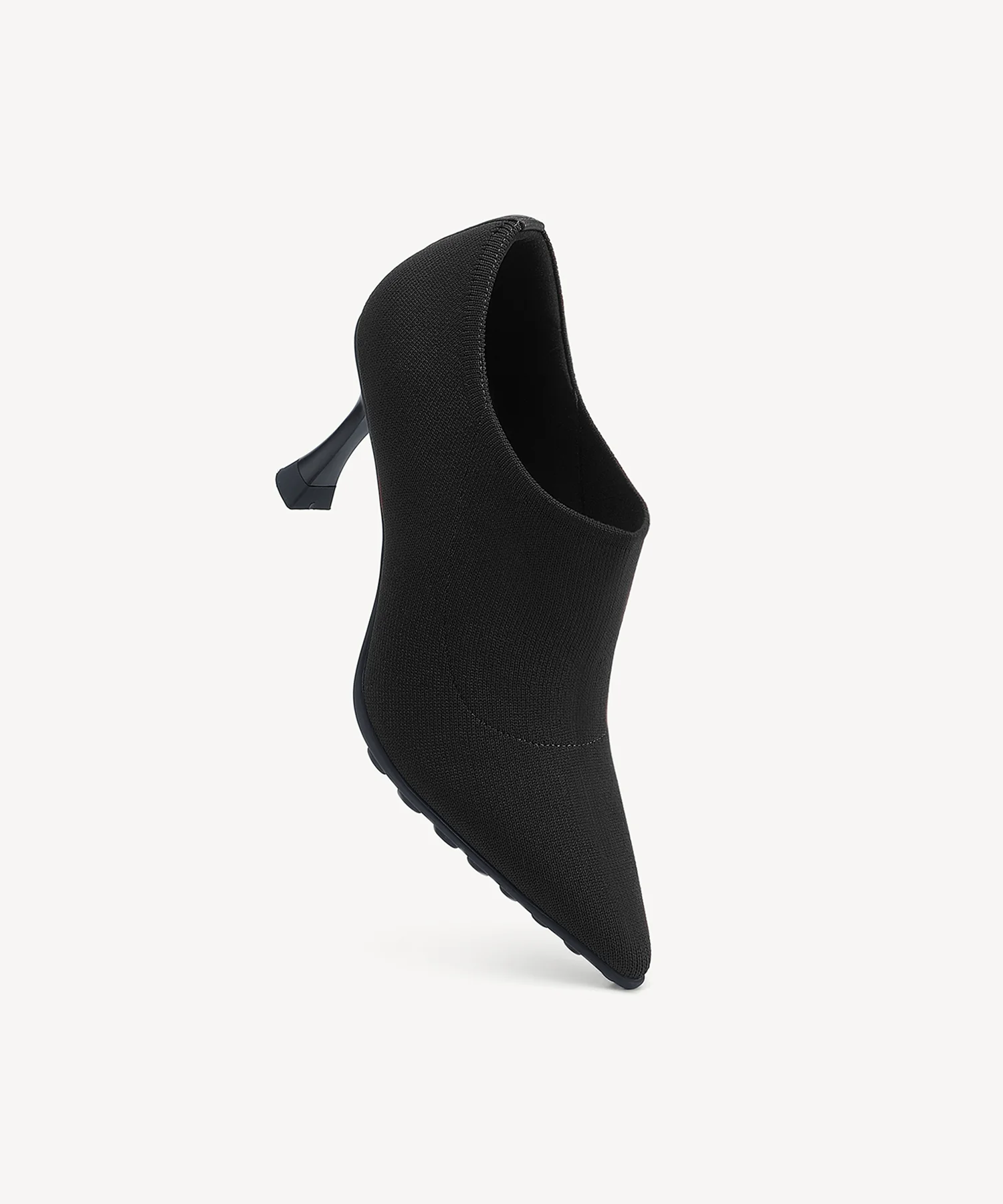 SoftBounce V-Knit Pointed Toe Stiletto Bootie - Image 25