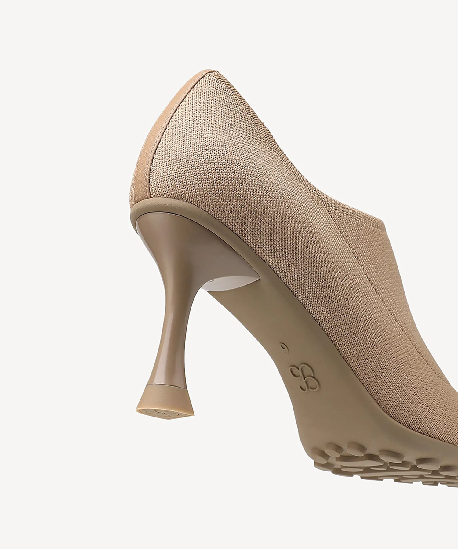SoftBounce V-Knit Pointed Toe Stiletto Bootie - Image 6