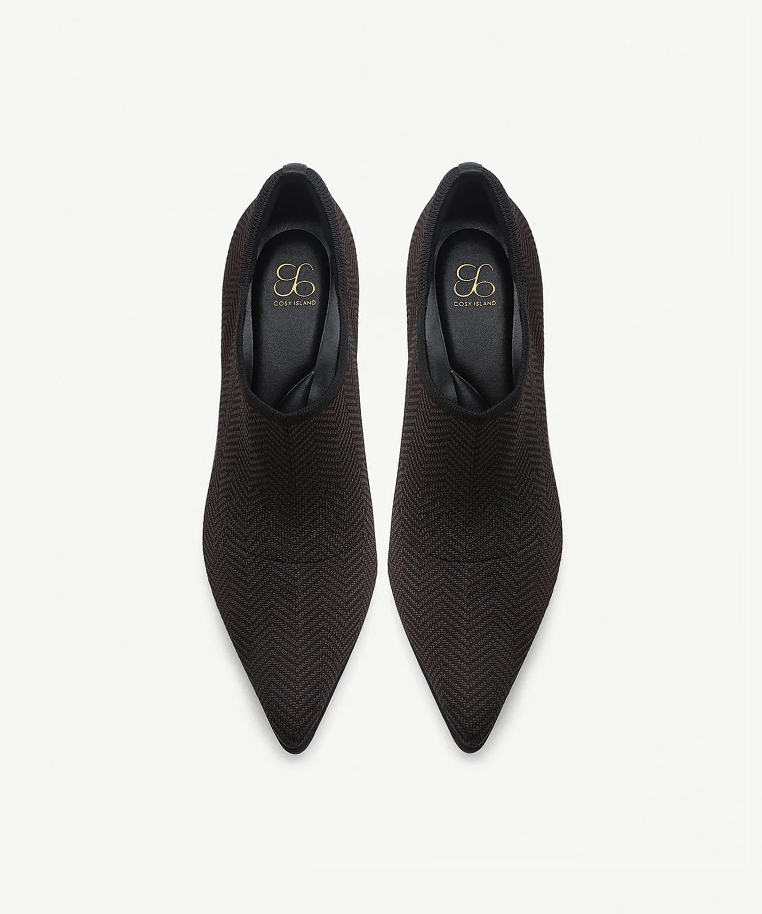 SoftBounce V-Knit Pointed Toe Stiletto Bootie - Image 9