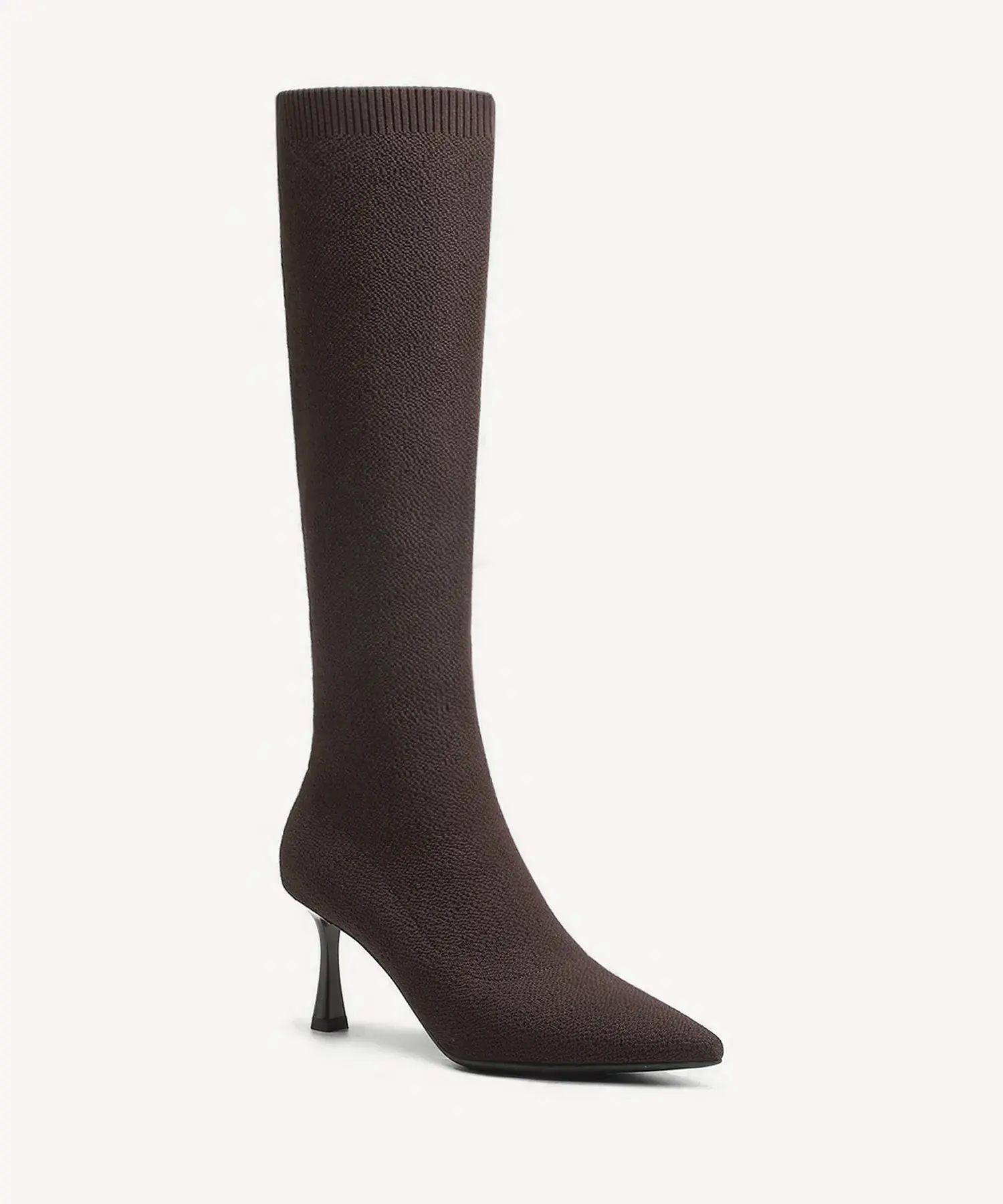 Spectrum Lift Pointed Toe Heeled High Boot - 2X Wide - Image 13