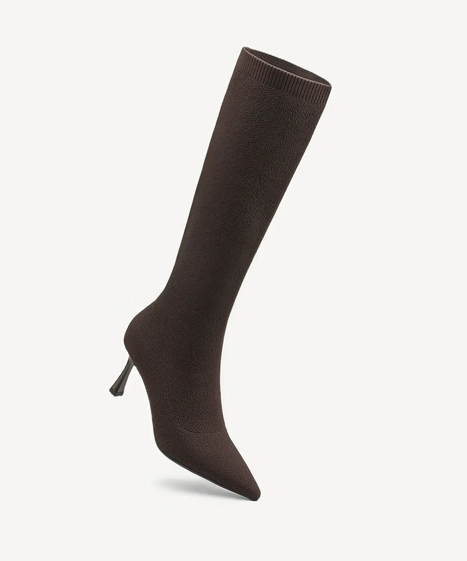 Spectrum Lift Pointed Toe Heeled High Boot - 2X Wide - Image 15