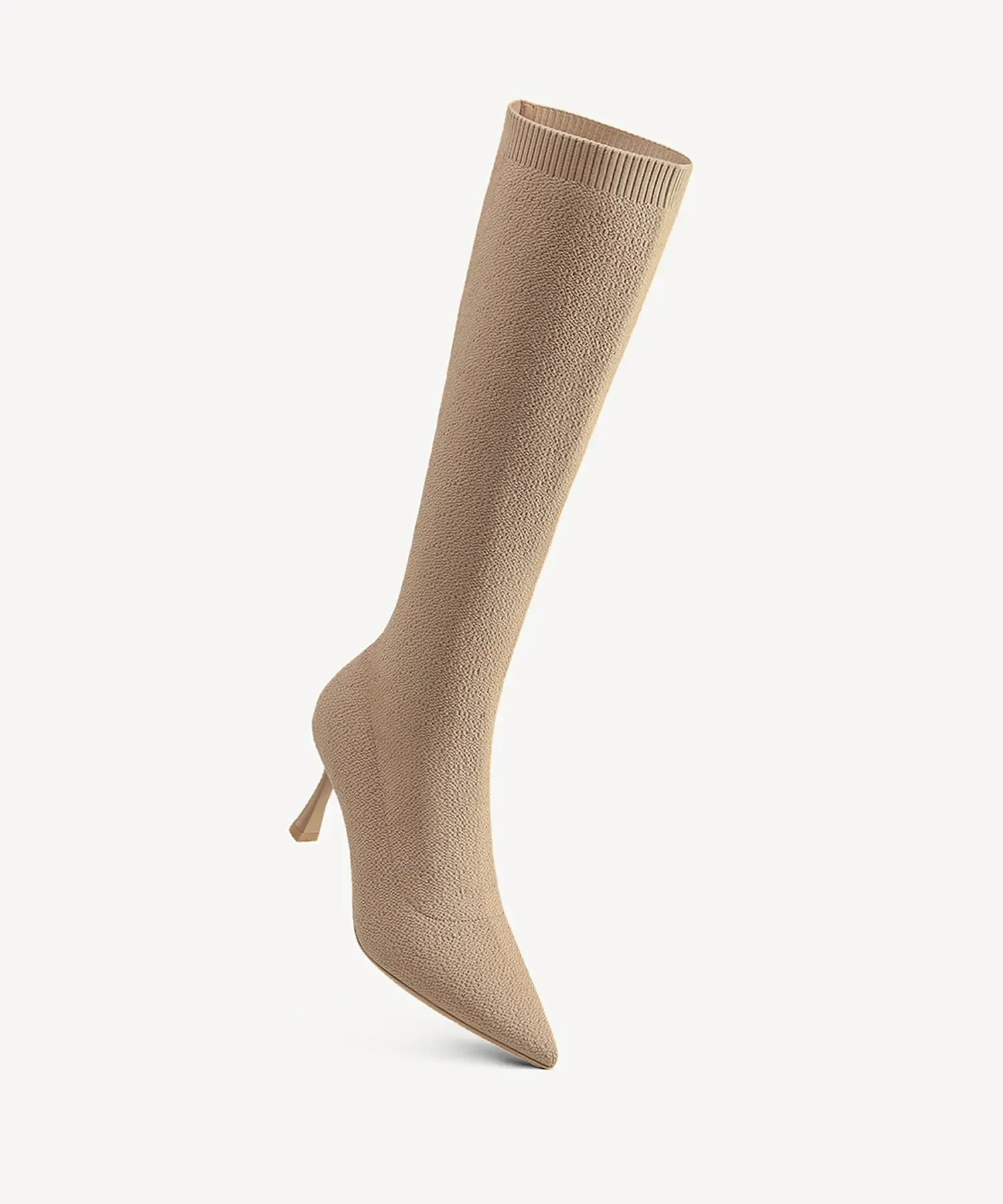 Spectrum Lift Pointed Toe Heeled High Boot - 2X Wide - Image 3