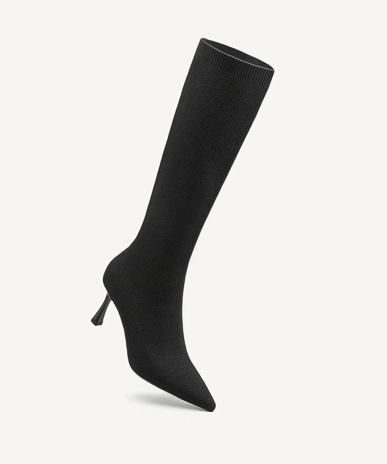 Spectrum Lift Pointed Toe Heeled High Boot - 2X Wide - Image 9