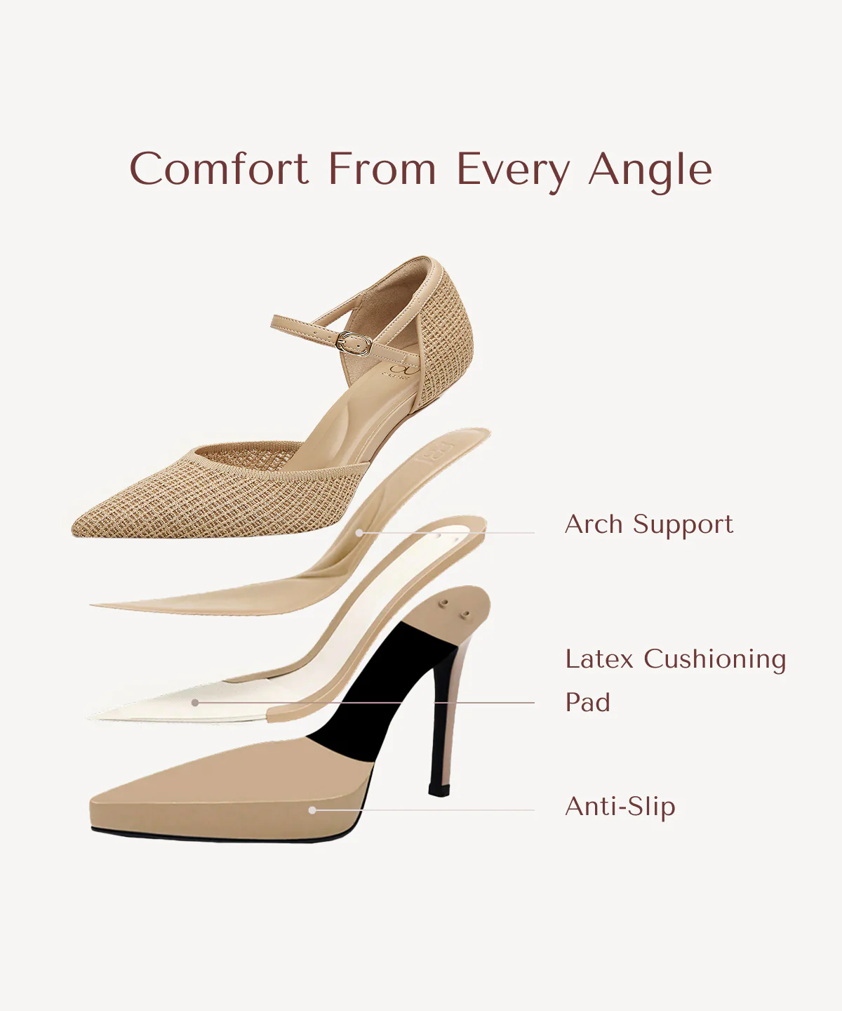 Spotlight Strapped Stiletto Pump - Image 3