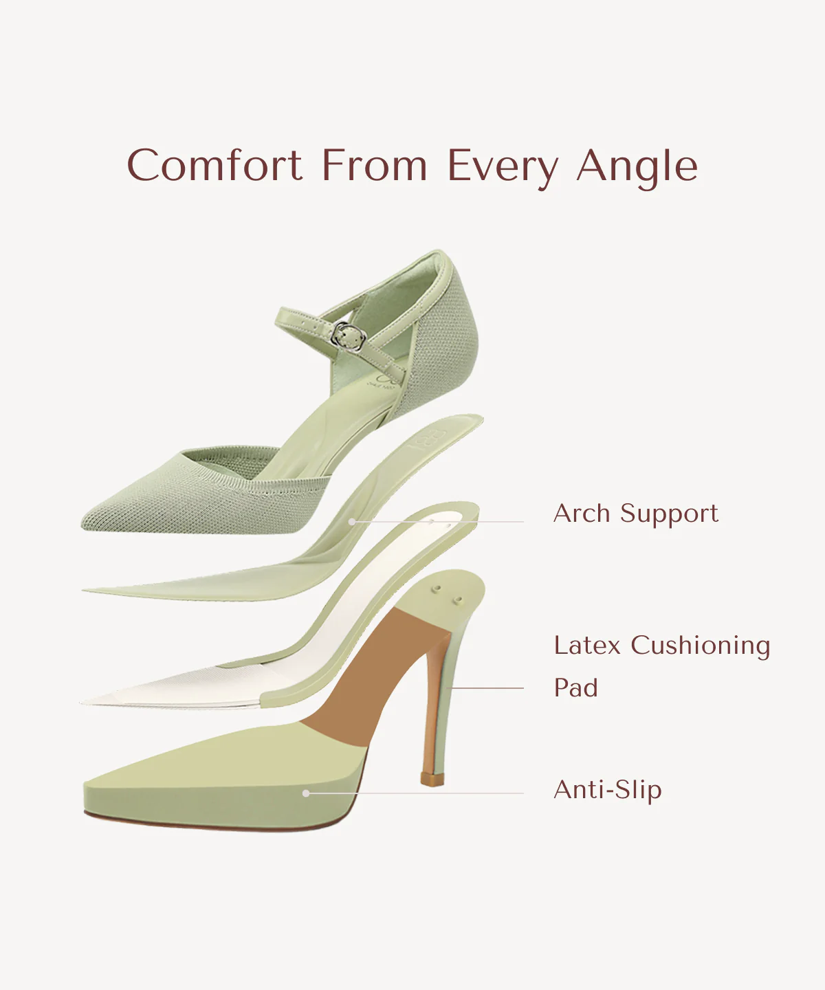 Spotlight Strapped Stiletto Pump - Image 60