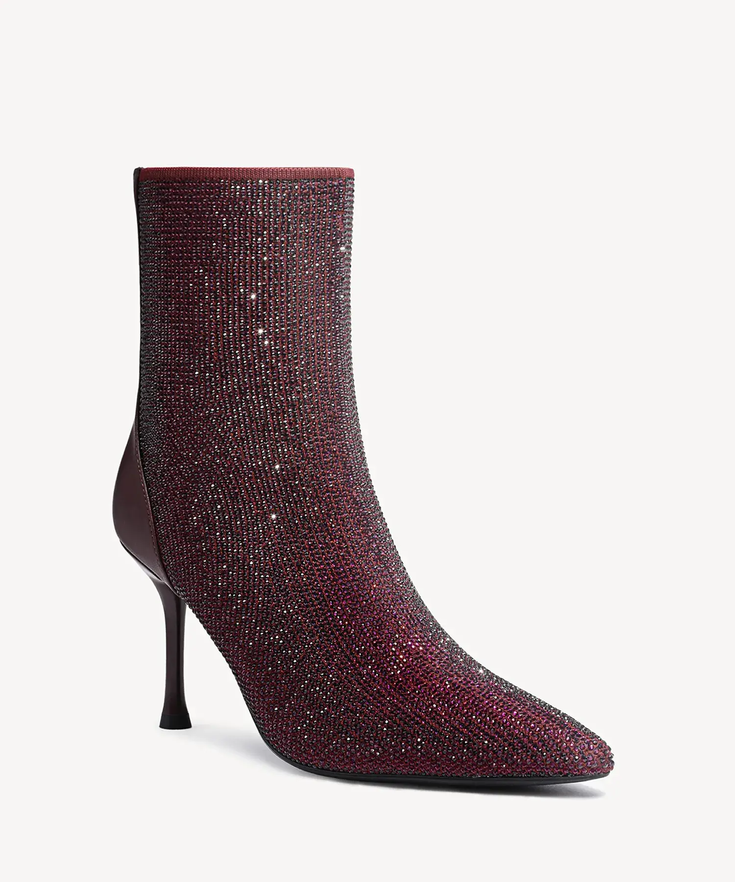 Starlight Pointed Toe Heeled Ankle Boot - Image 7