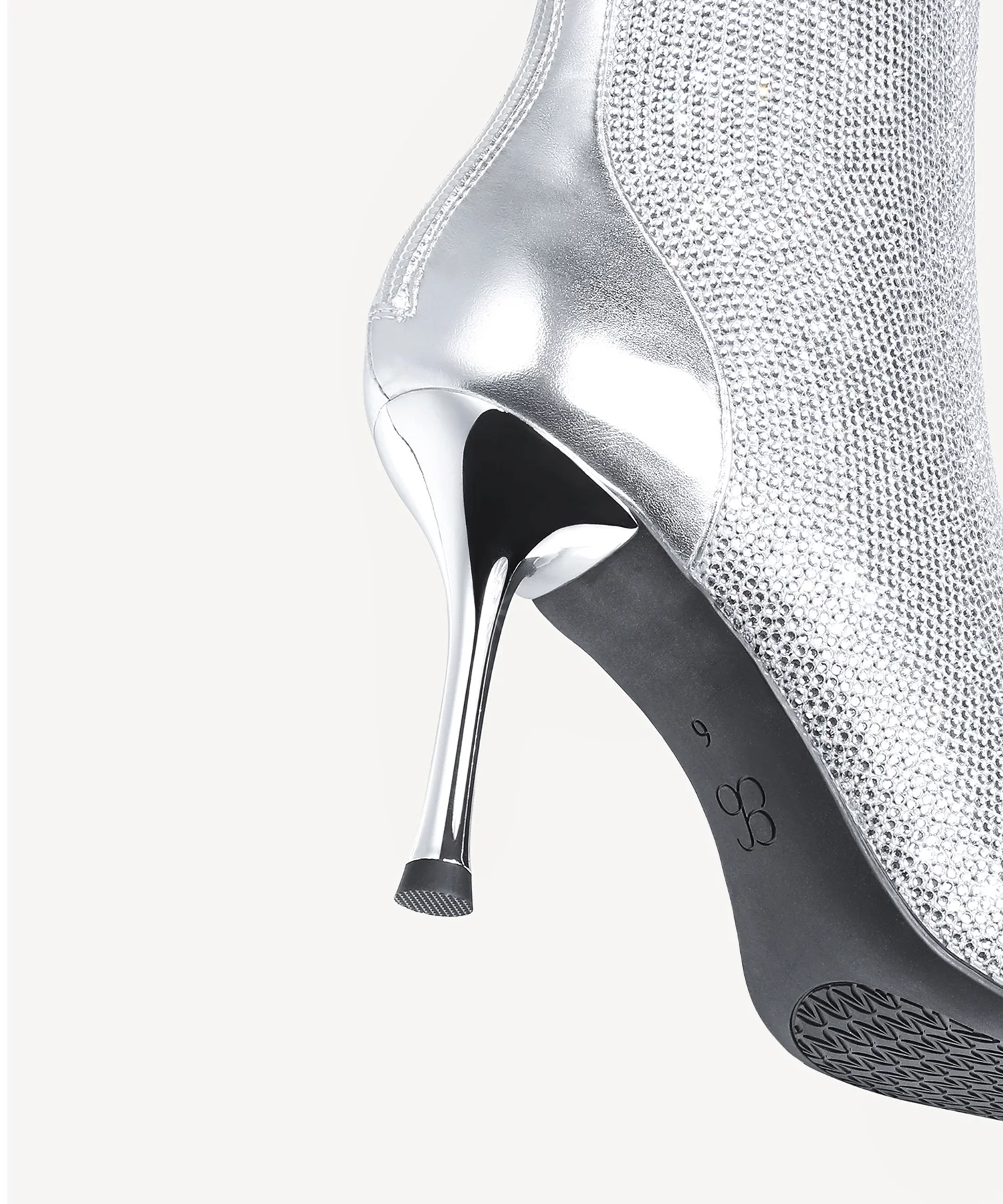 Starlight Pointed Toe Heeled Ankle Boot - Image 5