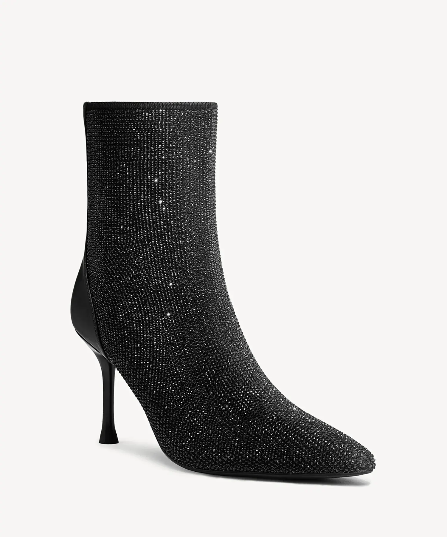 Starlight Pointed Toe Heeled Ankle Boot - Image 13
