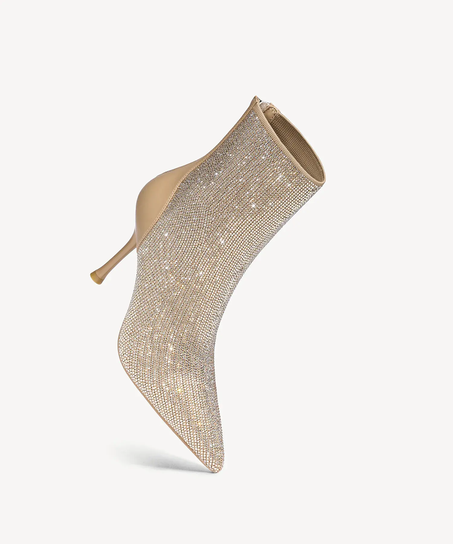 Starlight Pointed Toe Heeled Ankle Boot - Image 21