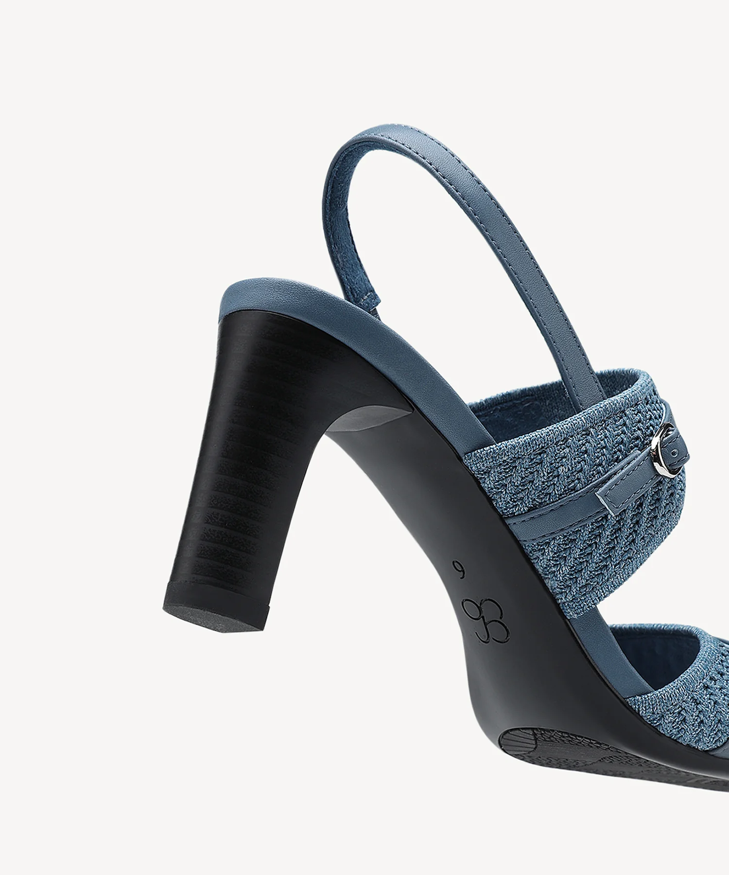 SteadyWeave Block Heeled Double Strap Sandal - Image 11