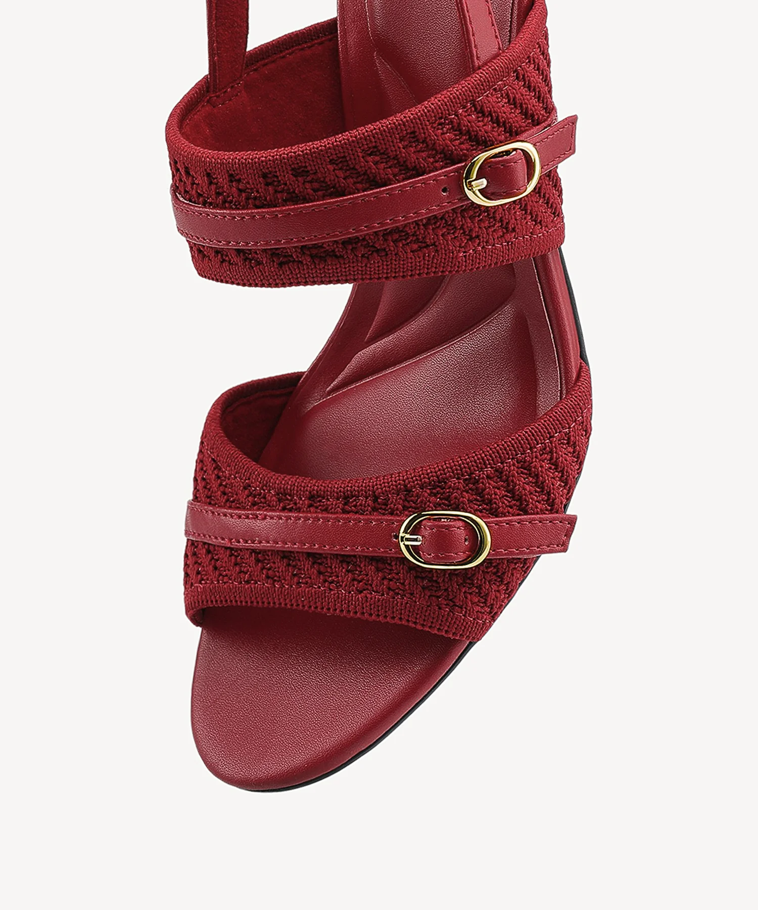 SteadyWeave Block Heeled Double Strap Sandal - Image 16