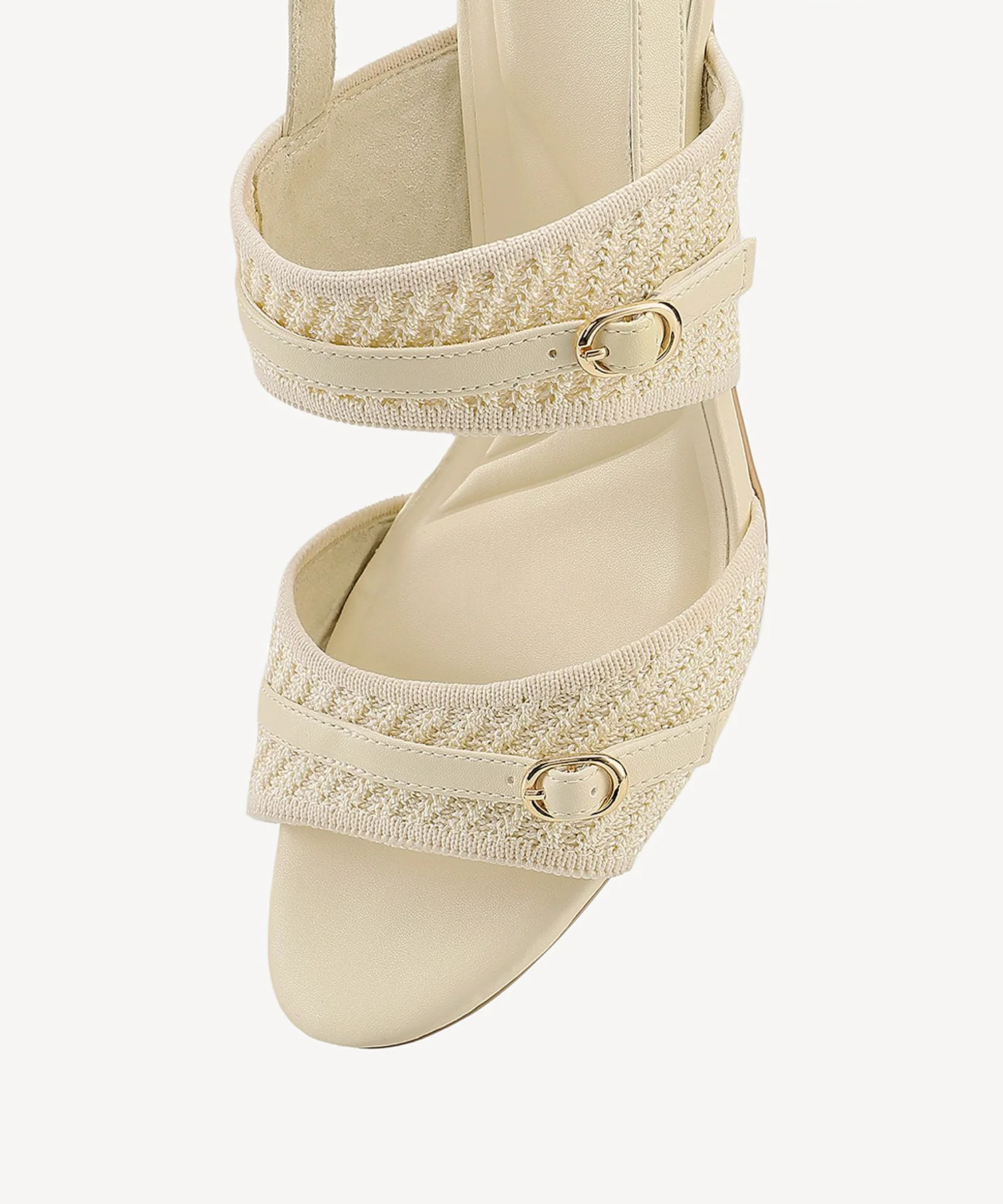 SteadyWeave Block Heeled Double Strap Sandal - Image 22