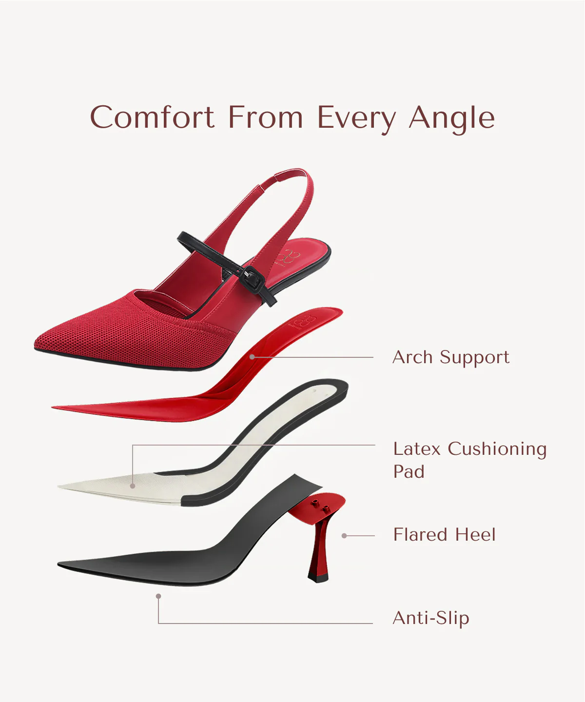 StrikeStep Elegant Stiletto Heeled Slingback - Image 52