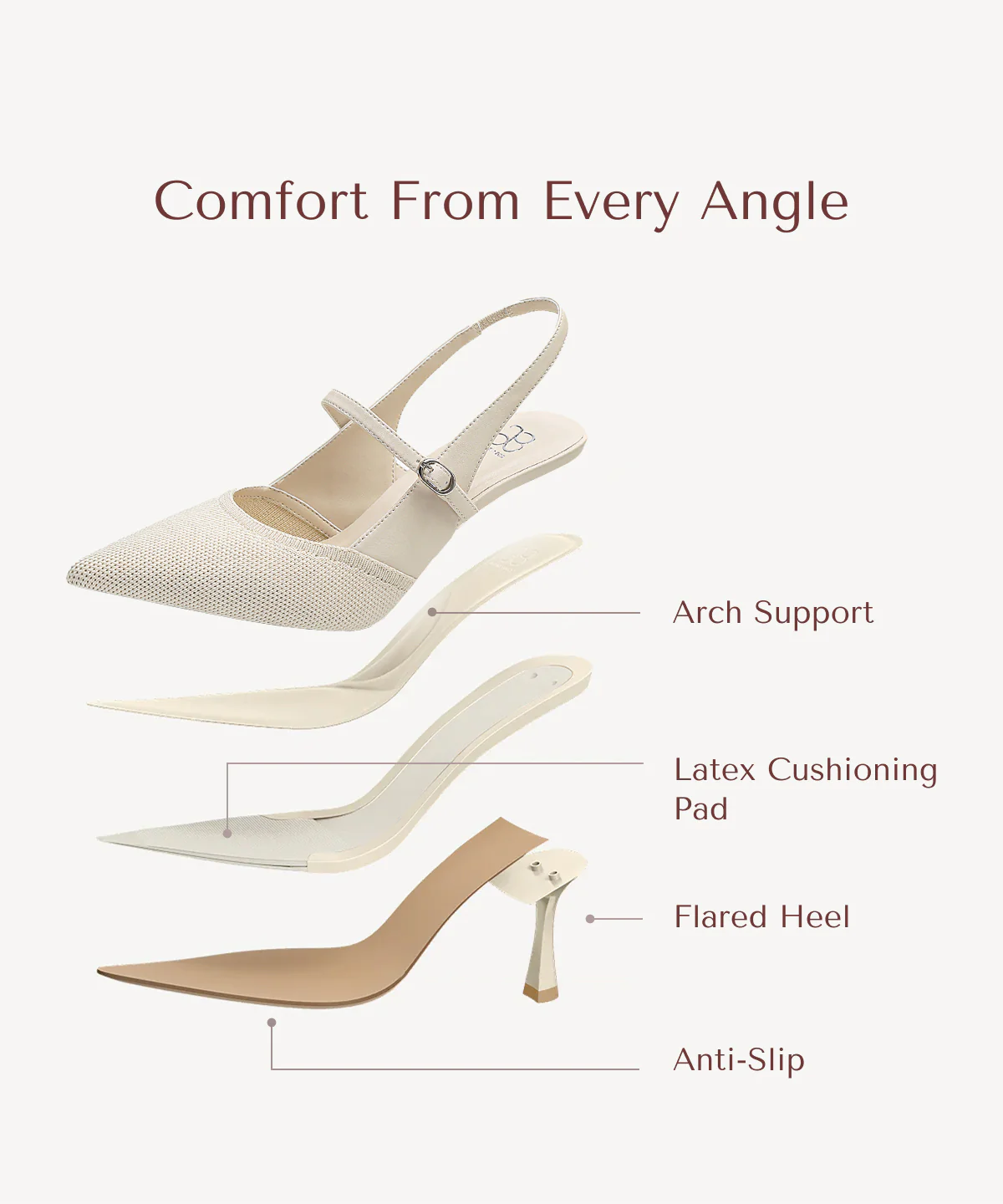 StrikeStep Elegant Stiletto Heeled Slingback - Image 67