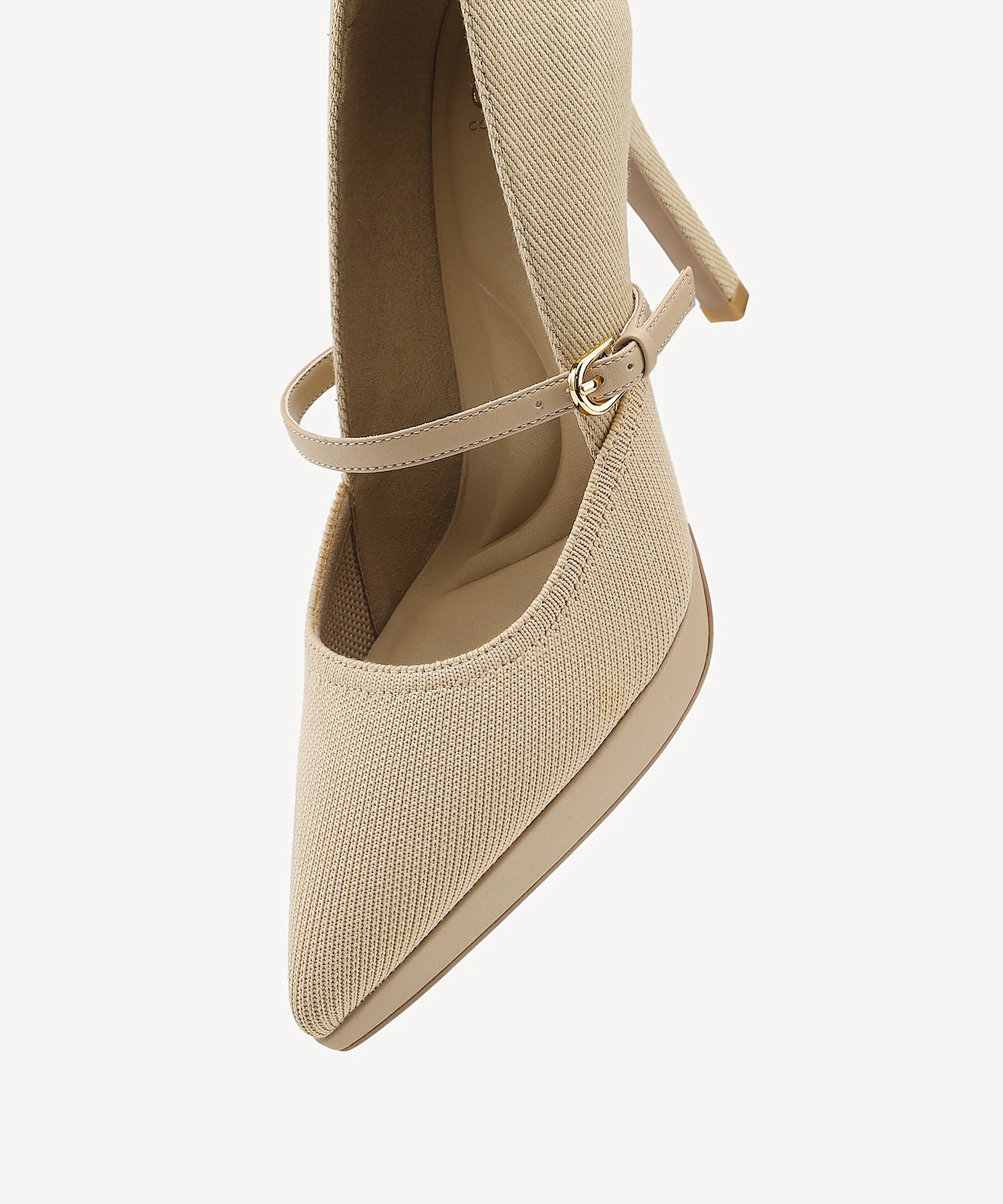 StyleFlex Duet Pointed Toe Heeled Platform Pump - Image 11