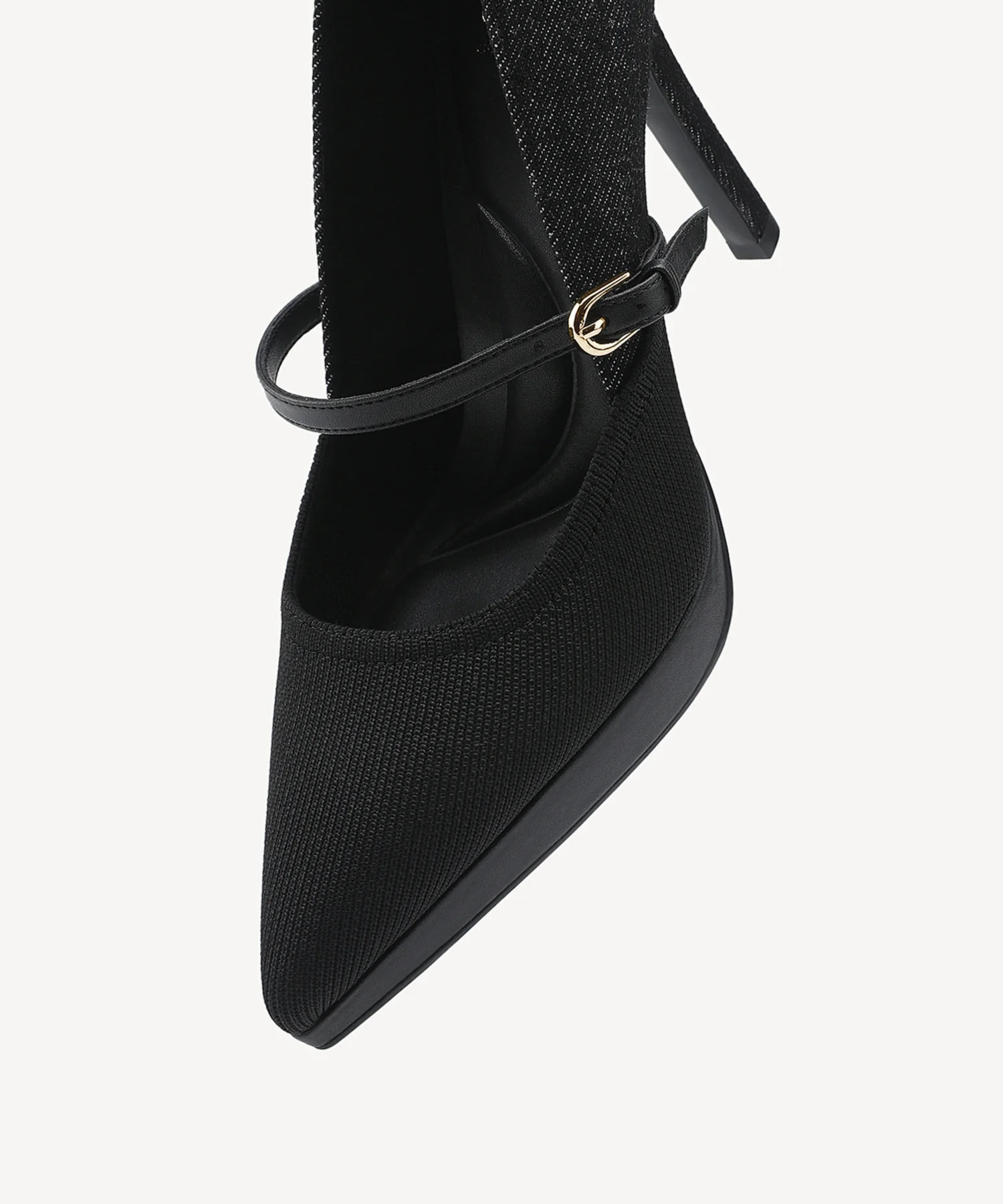 StyleFlex Duet Pointed Toe Heeled Platform Pump - Image 17