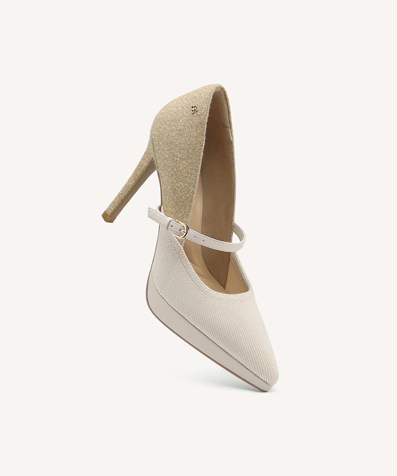 StyleFlex Duet Pointed Toe Heeled Platform Pump - Image 3