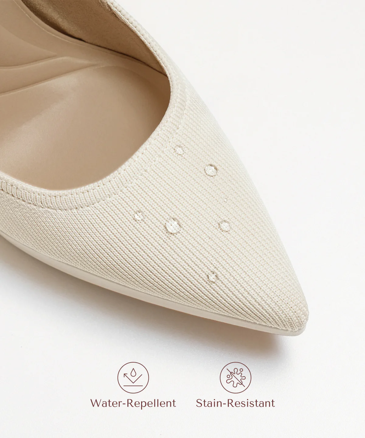 StyleFlex Duet Pointed Toe Heeled Platform Pump - Image 7