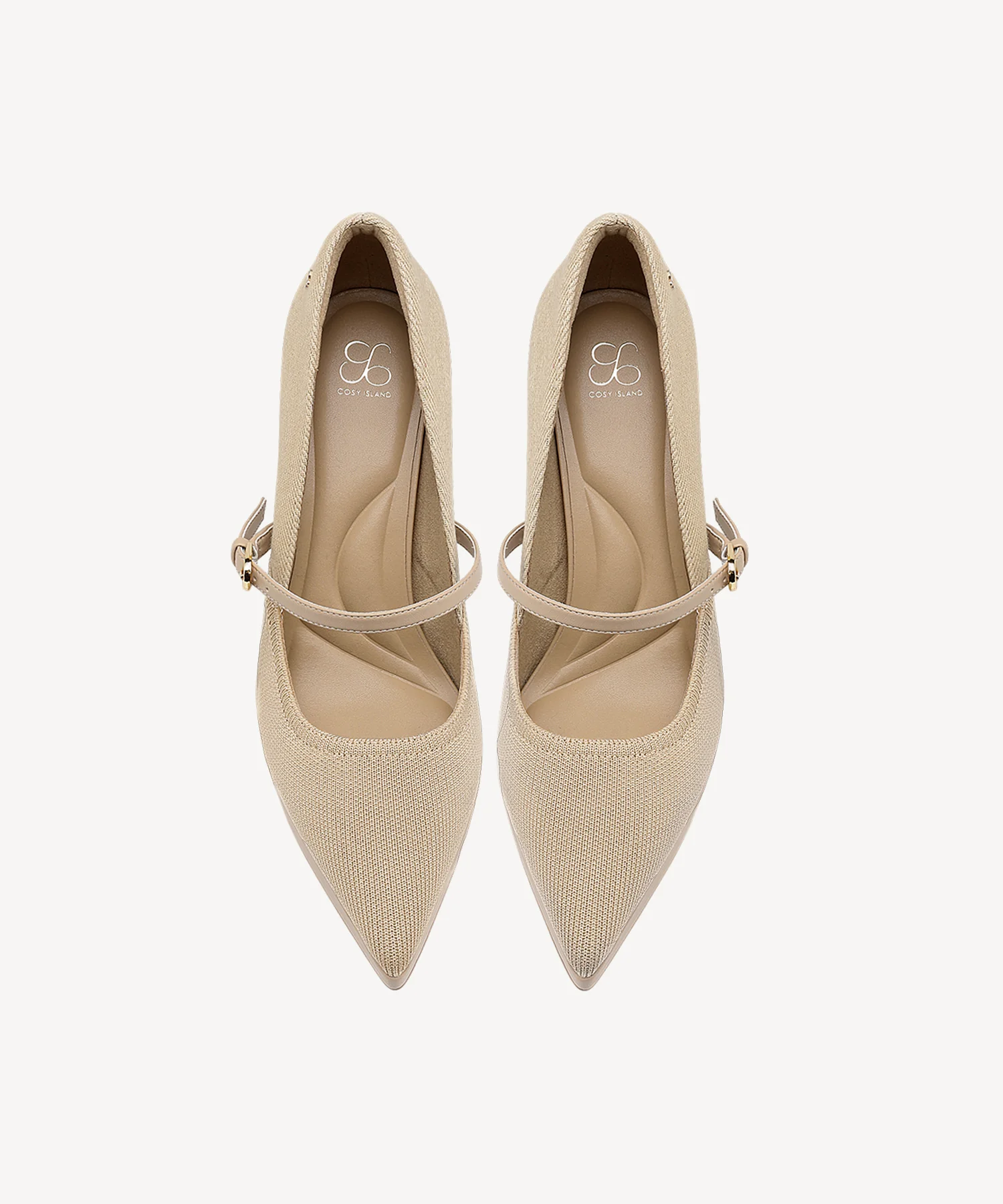 StyleFlex Duet Pointed Toe Heeled Platform Pump - Image 9