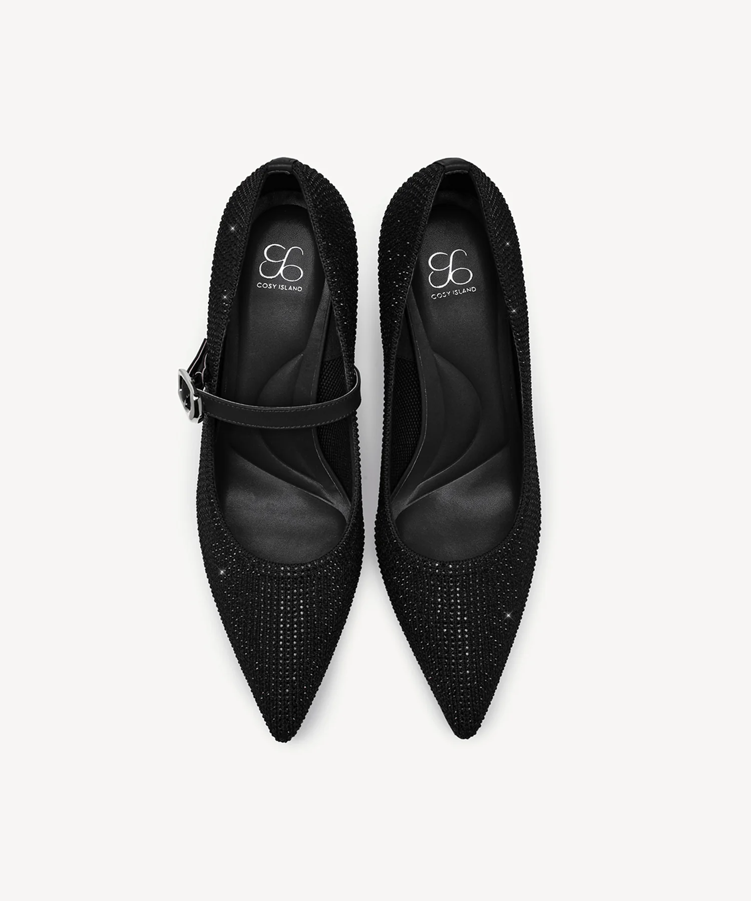 StyleFlex Pointed Toe Heeled Platform Pump - Image 31