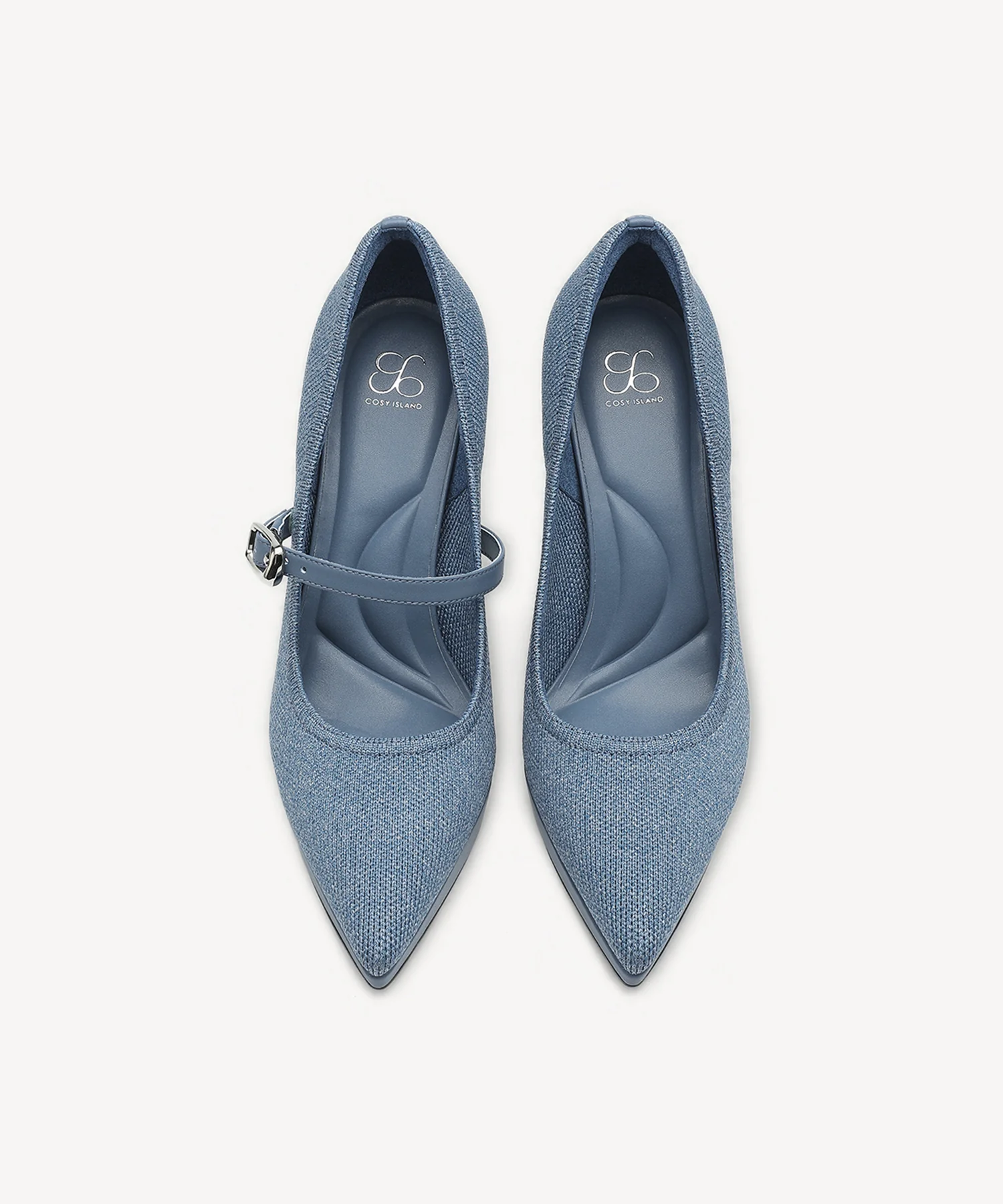StyleFlex Pointed Toe Heeled Platform Pump - Image 45