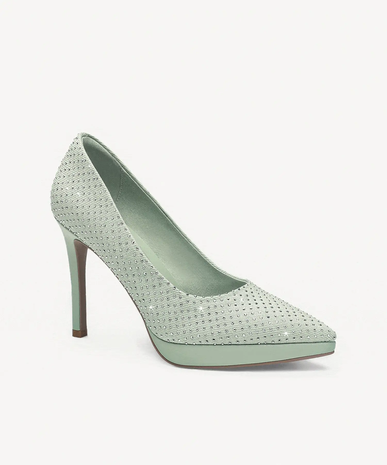 StyleFlex Pointed Toe Heeled Platform Pump - Image 58