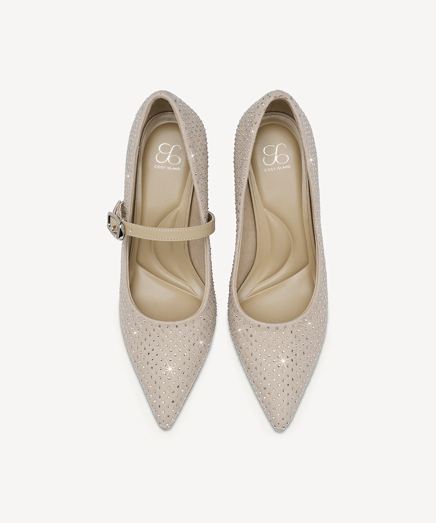 StyleFlex Pointed Toe Heeled Platform Pump - Image 52