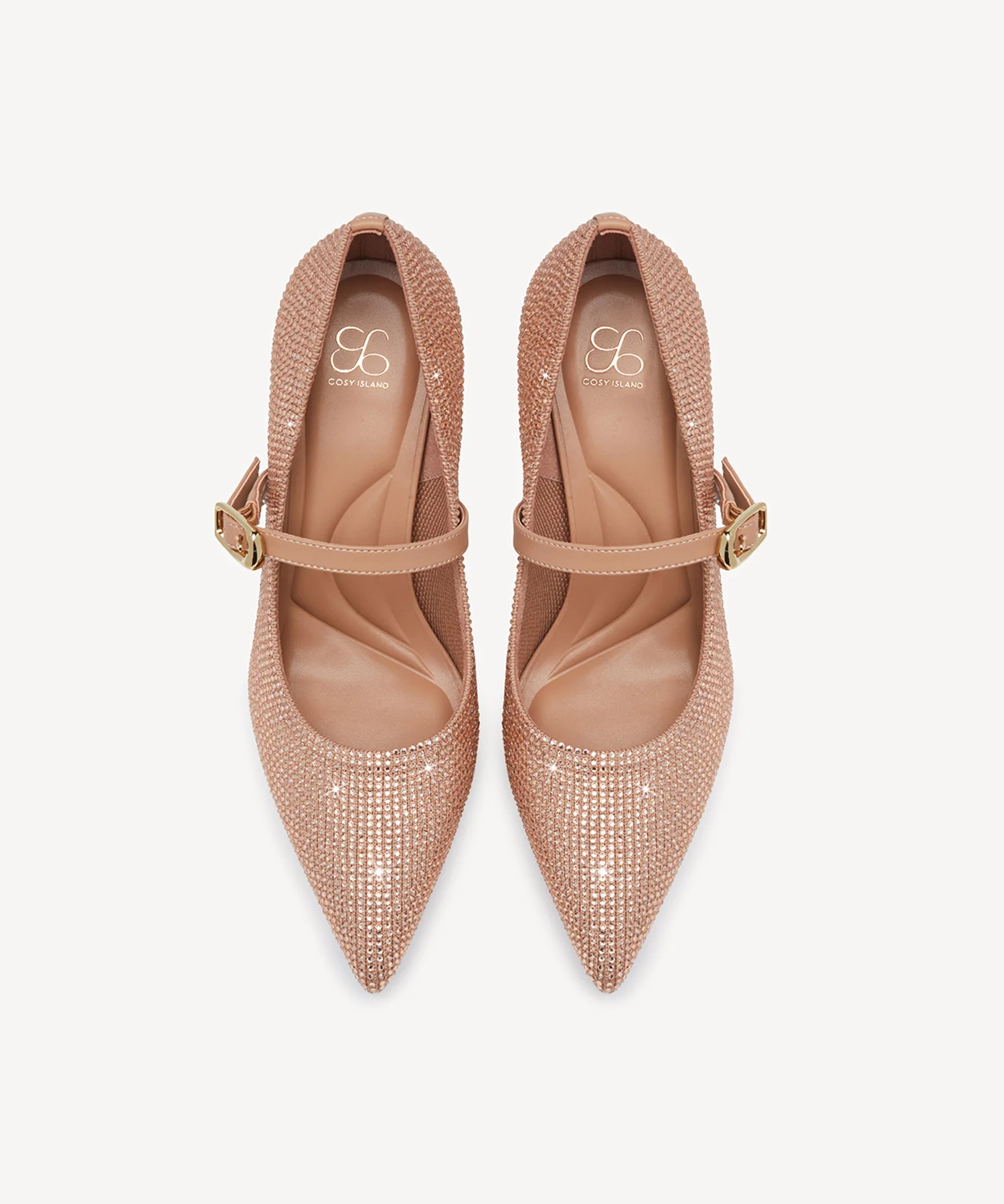 StyleFlex Pointed Toe Heeled Platform Pump - Image 66