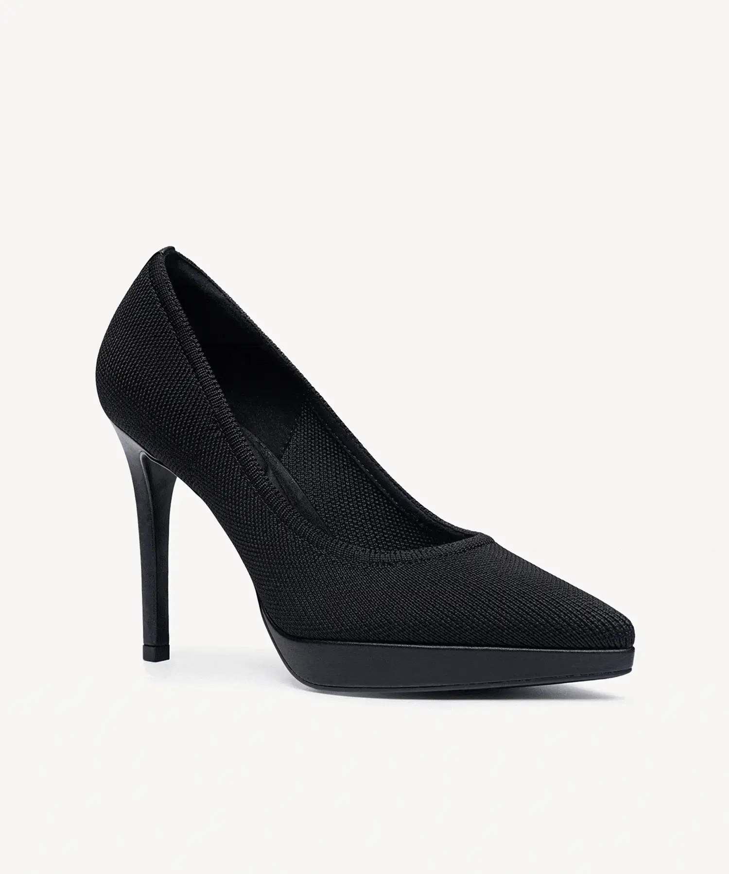 StyleFlex Pointed Toe Heeled Platform Pump - Image 8