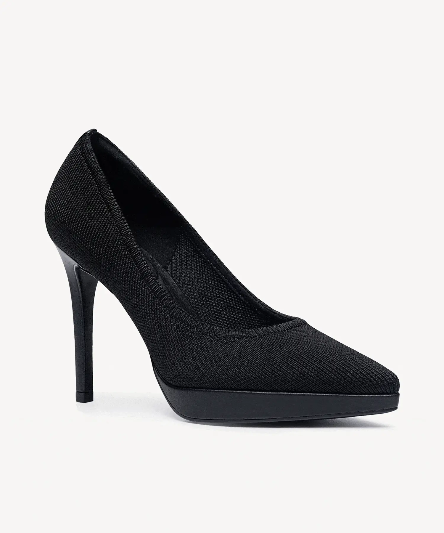 StyleFlex Pointed Toe Heeled Platform Pump - 2X Wide